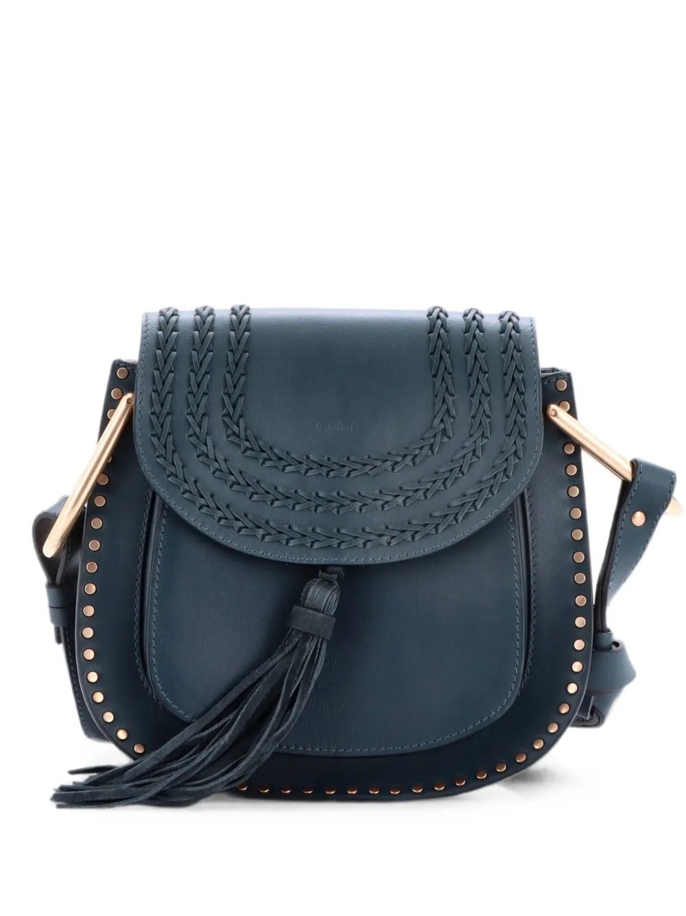 Hudson Handbag Whipstitch Leather Small crossbody bag