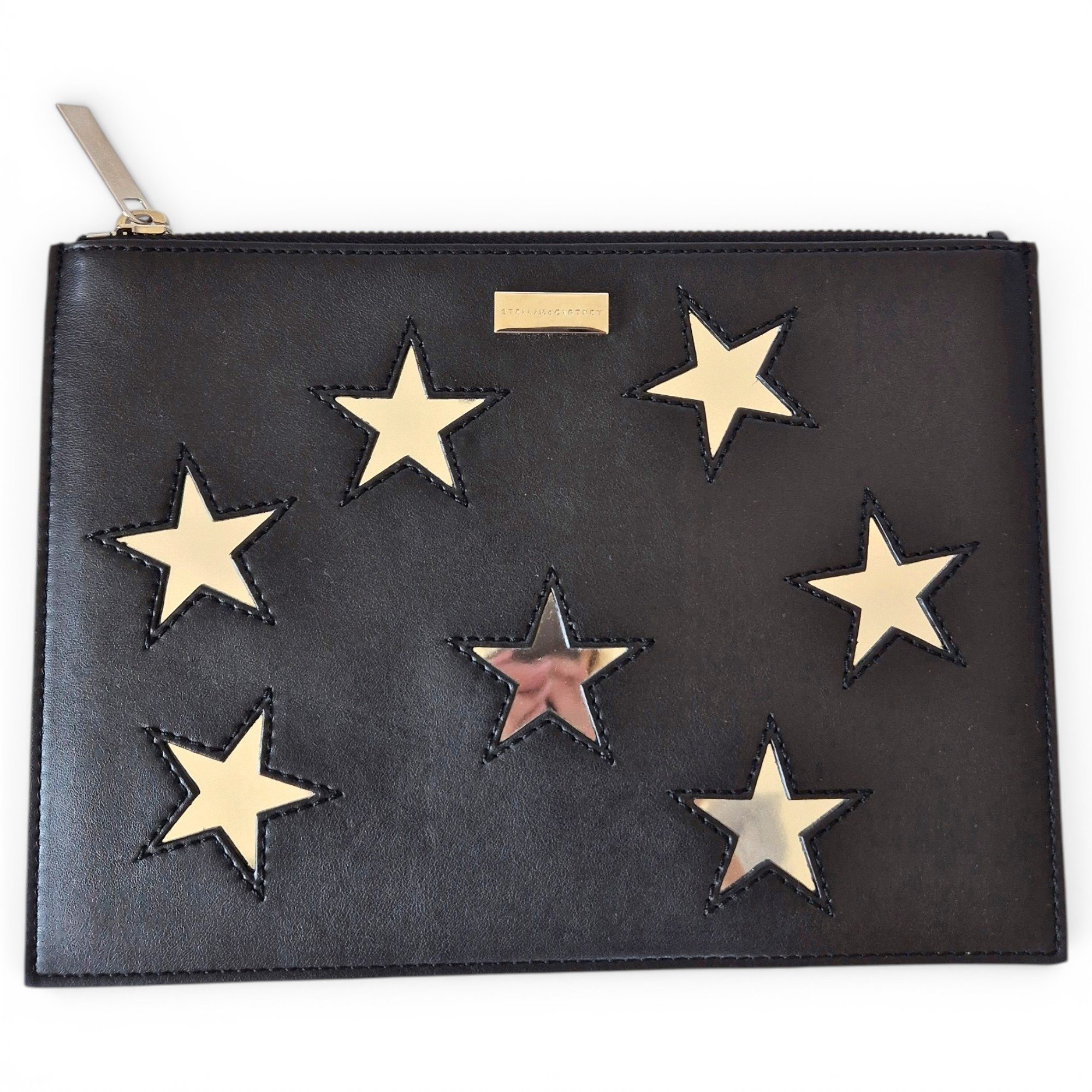 Stella McCartney Vegan leather clutch bag