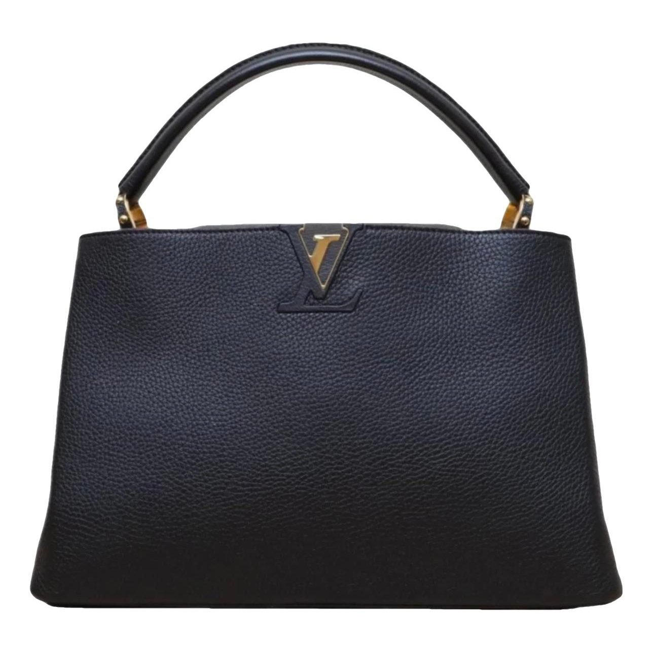 Capucines leather handbag