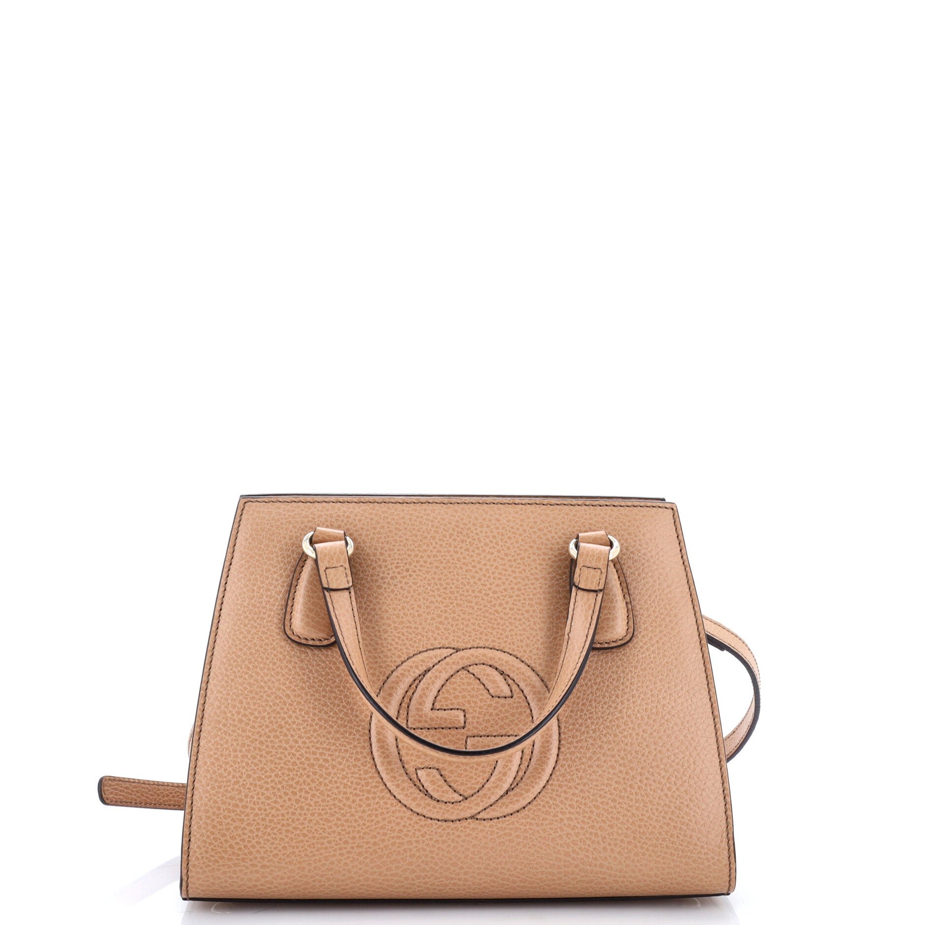 Soho Convertible Top Handle Satchel Leather Small