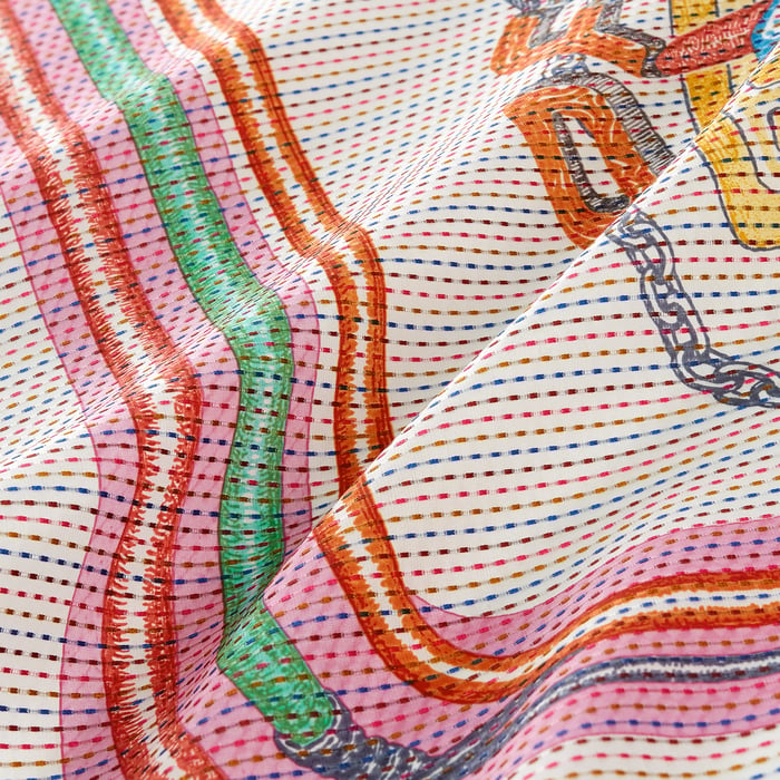 Chevaloscope Neon Pointille Scarf 70