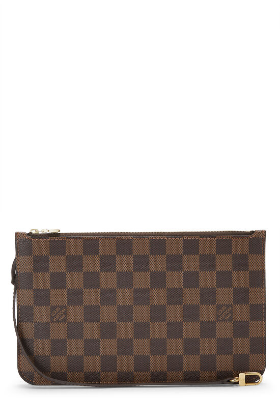 Louis Vuitton Damier Ebene Neverfull Pouch