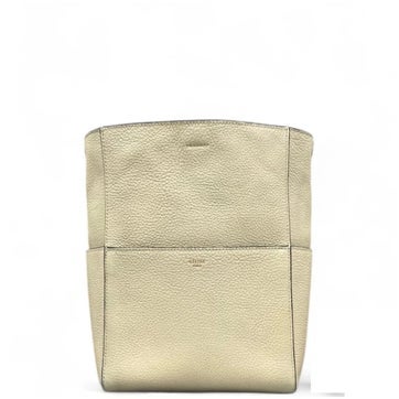 Calfskin Sangle Bucket Bag Small