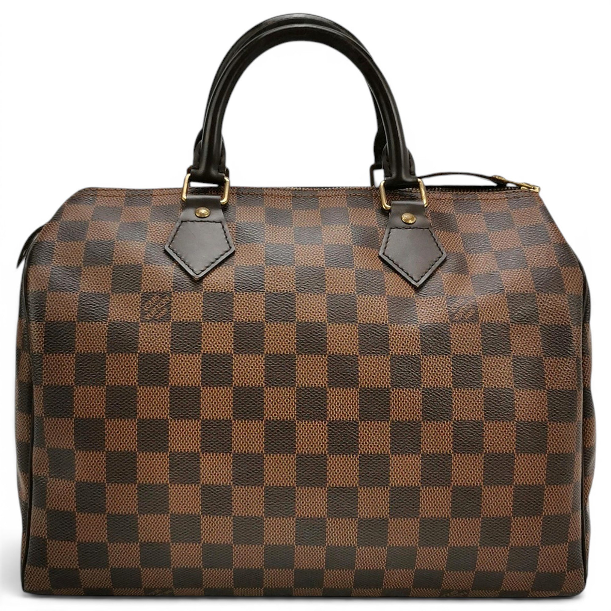 Speedy leather handbag