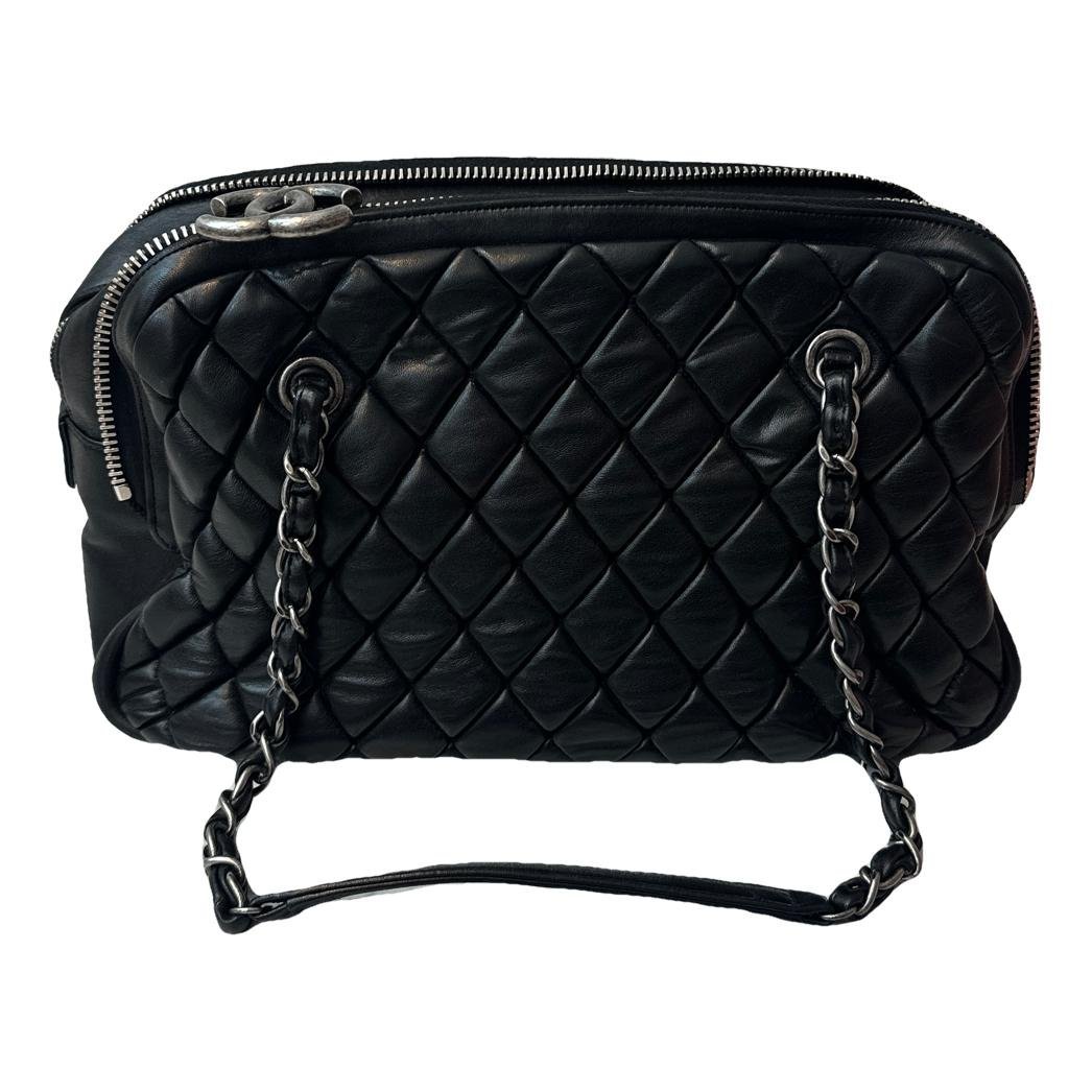Mademoiselle leather handbag