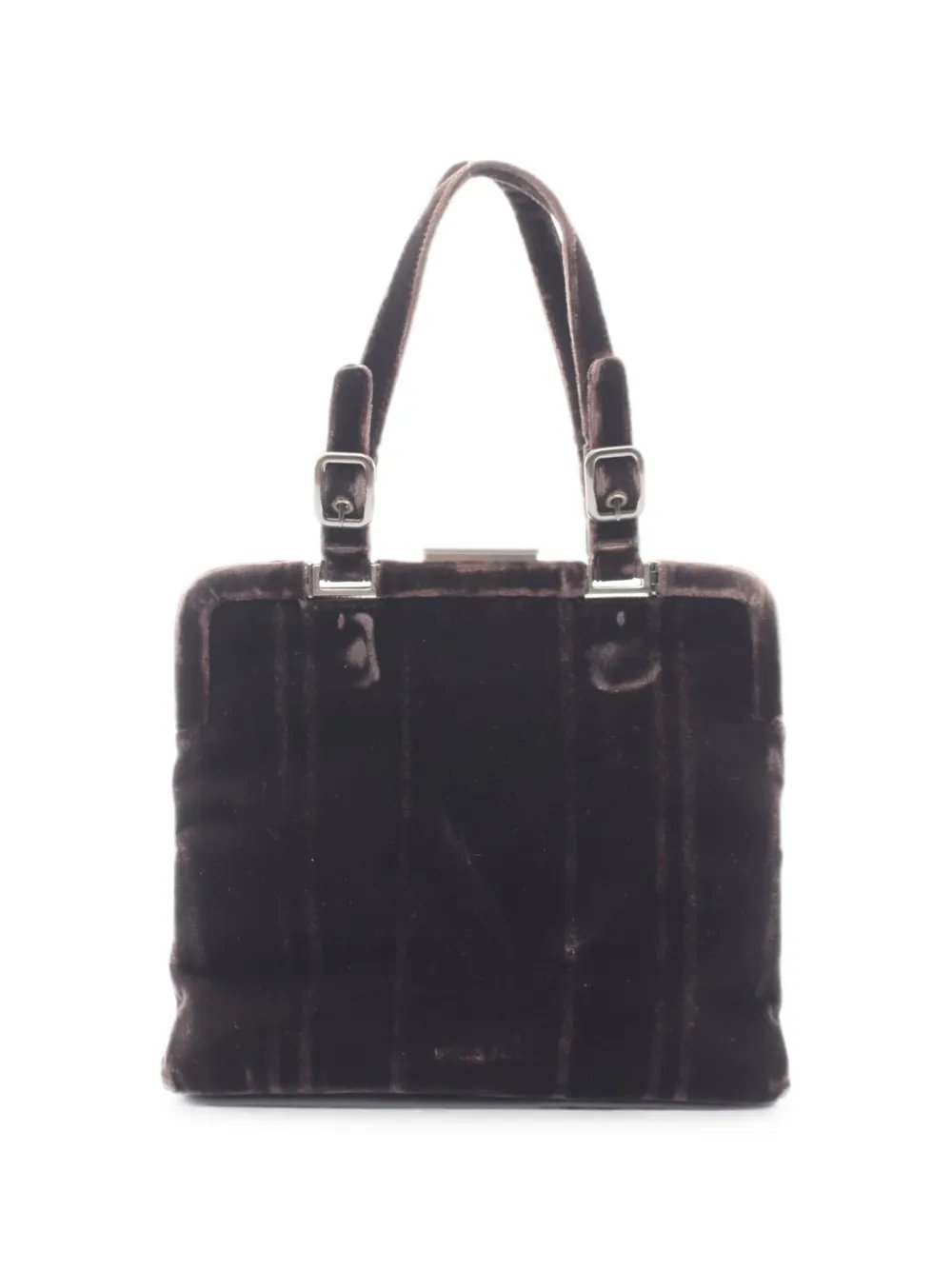 Prada 2000s buckle-detail tote bag