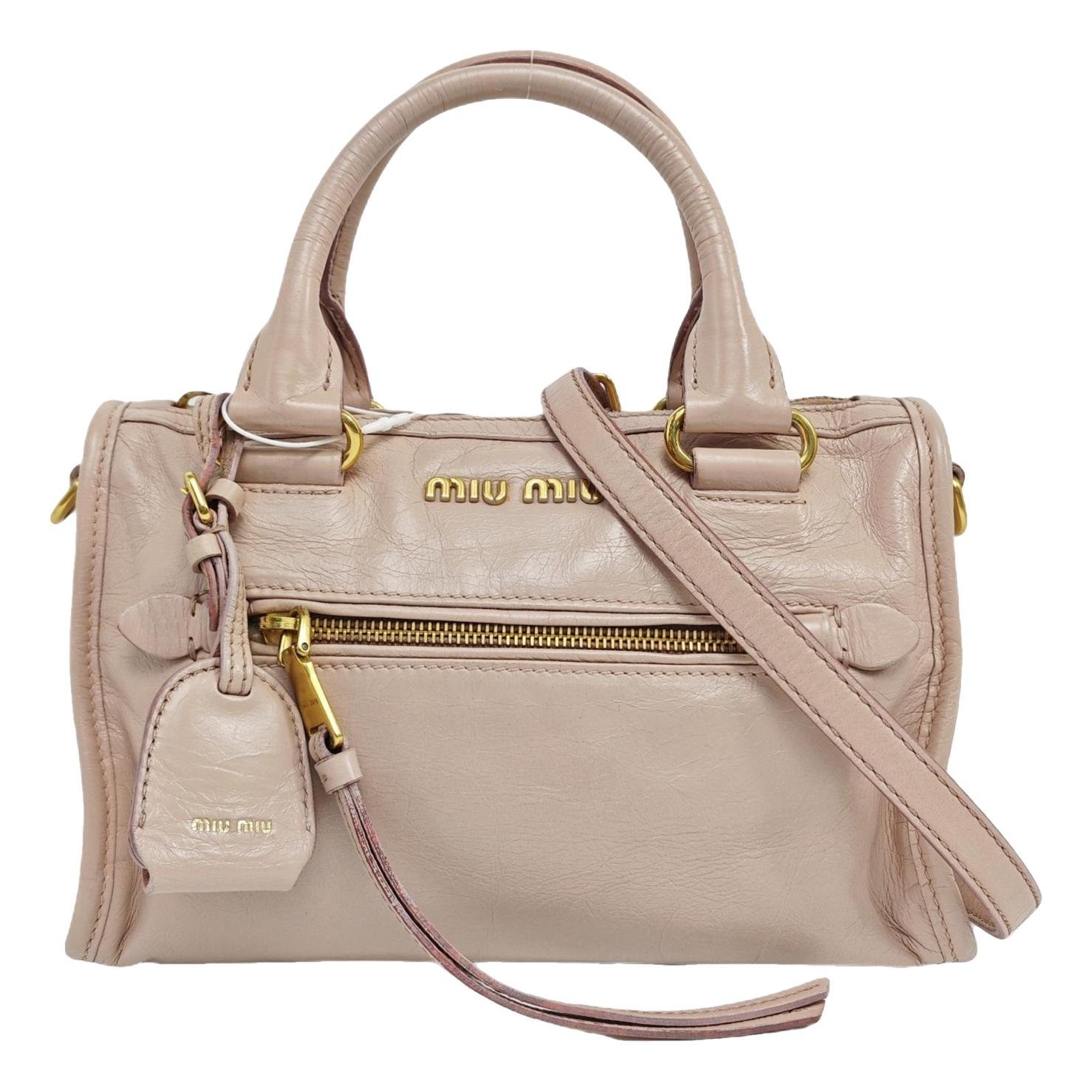 Leather handbag