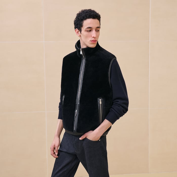 Noir Reversible Vest