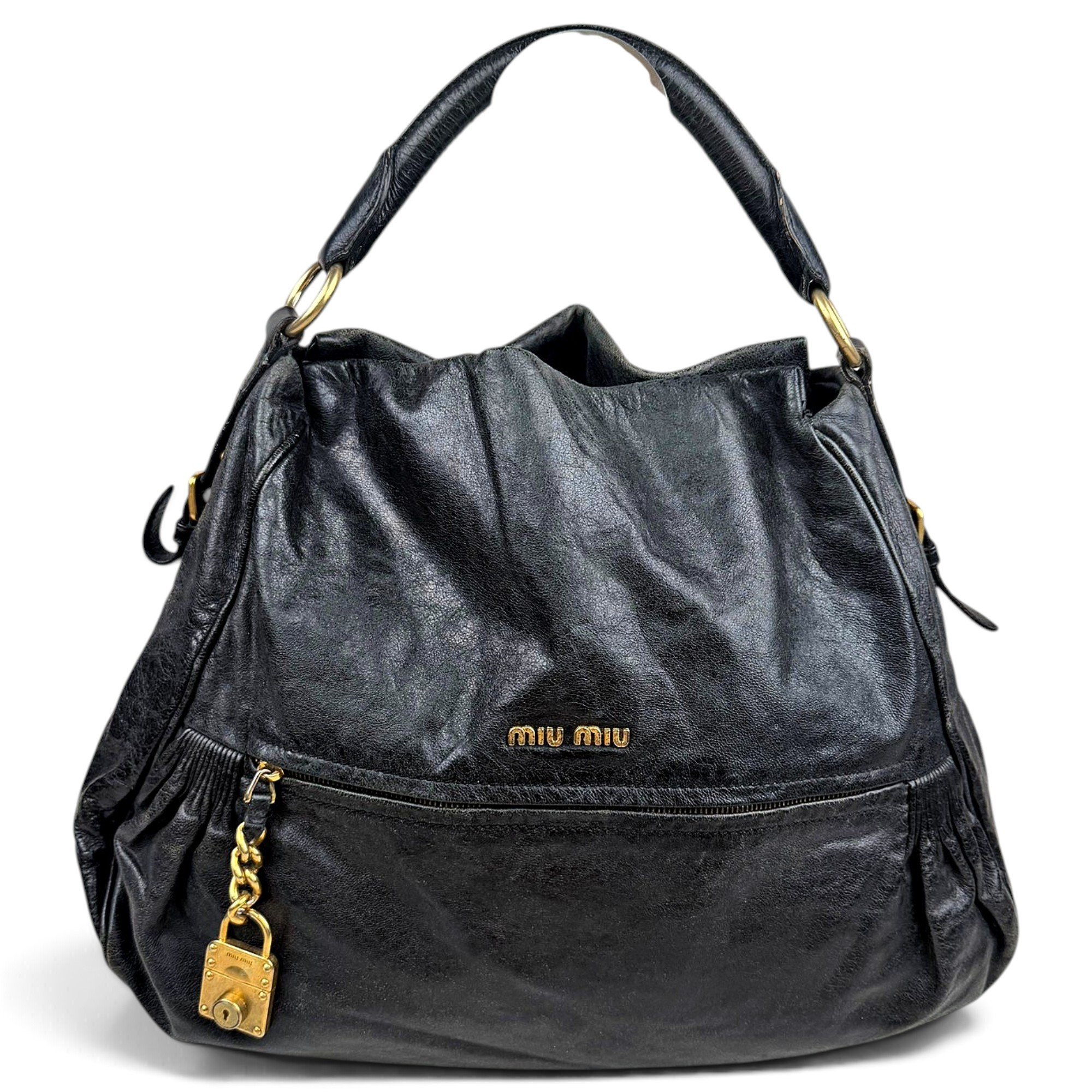 Vitello leather handbag