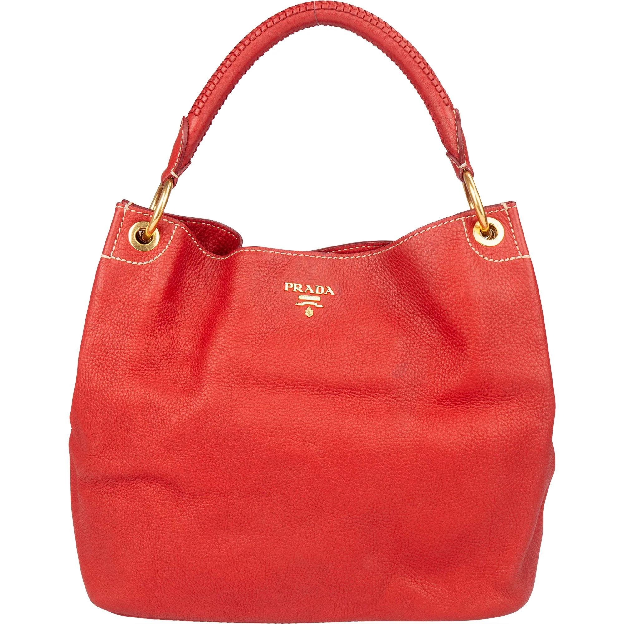 Leather handbag