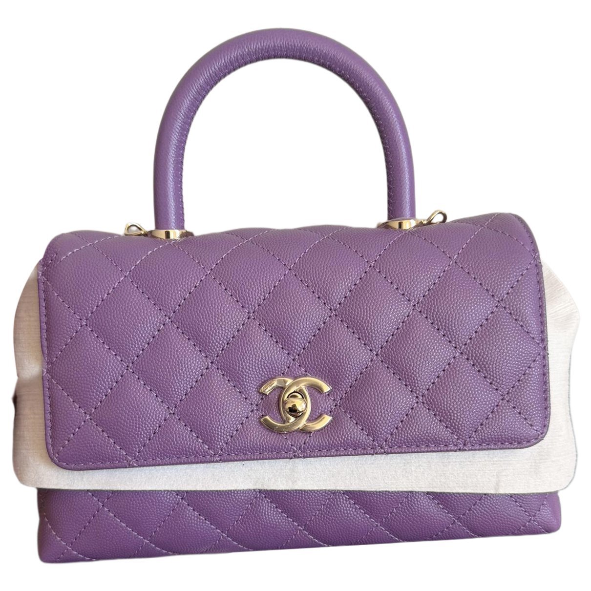 Coco Handle leather handbag