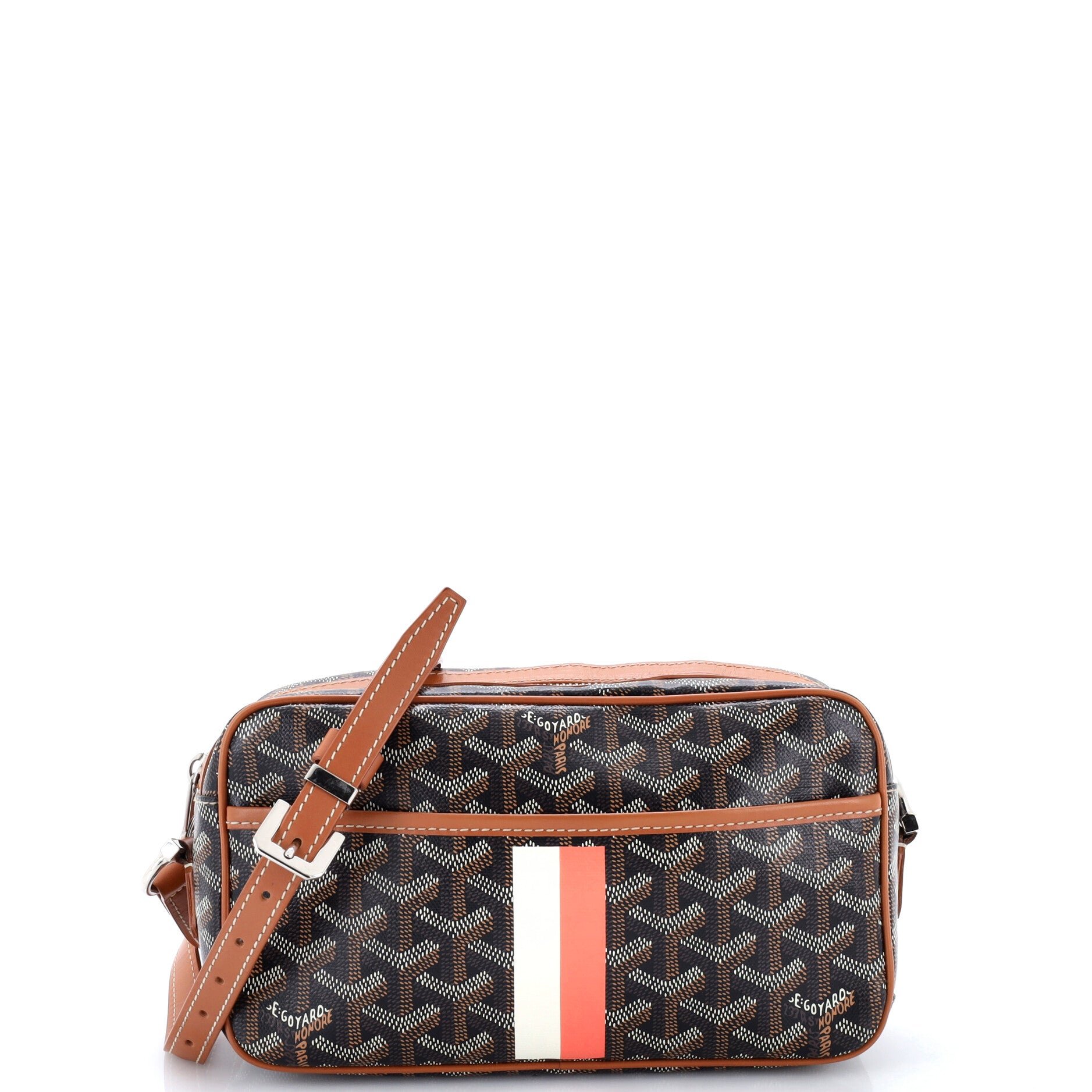 Cap Vert Bag Printed Coated Canvas