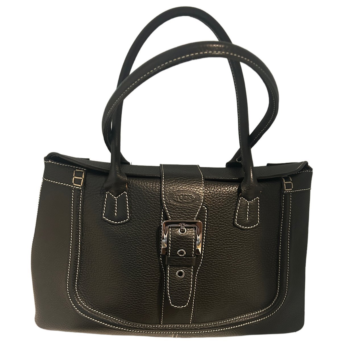 Leather tote