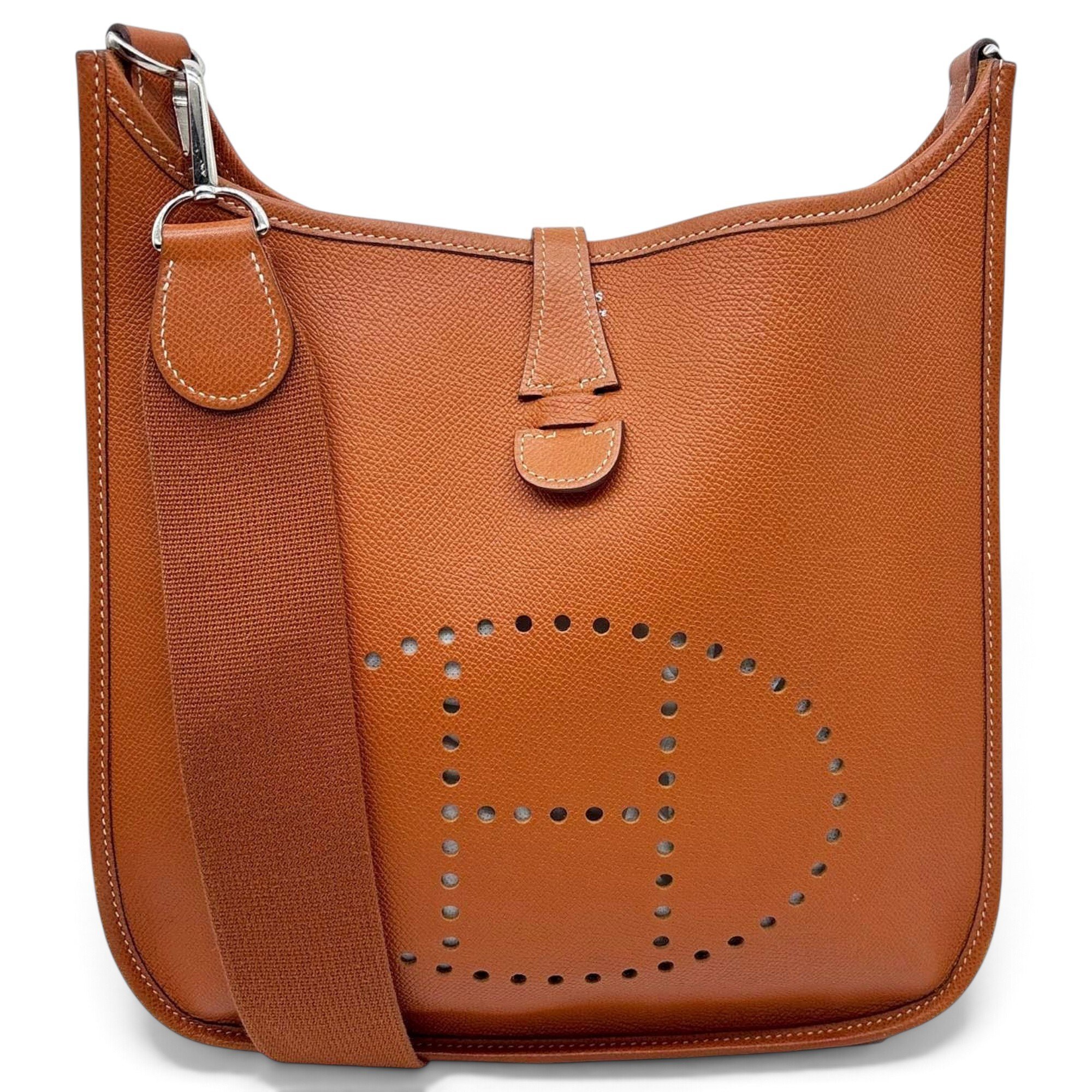Leather crossbody bag