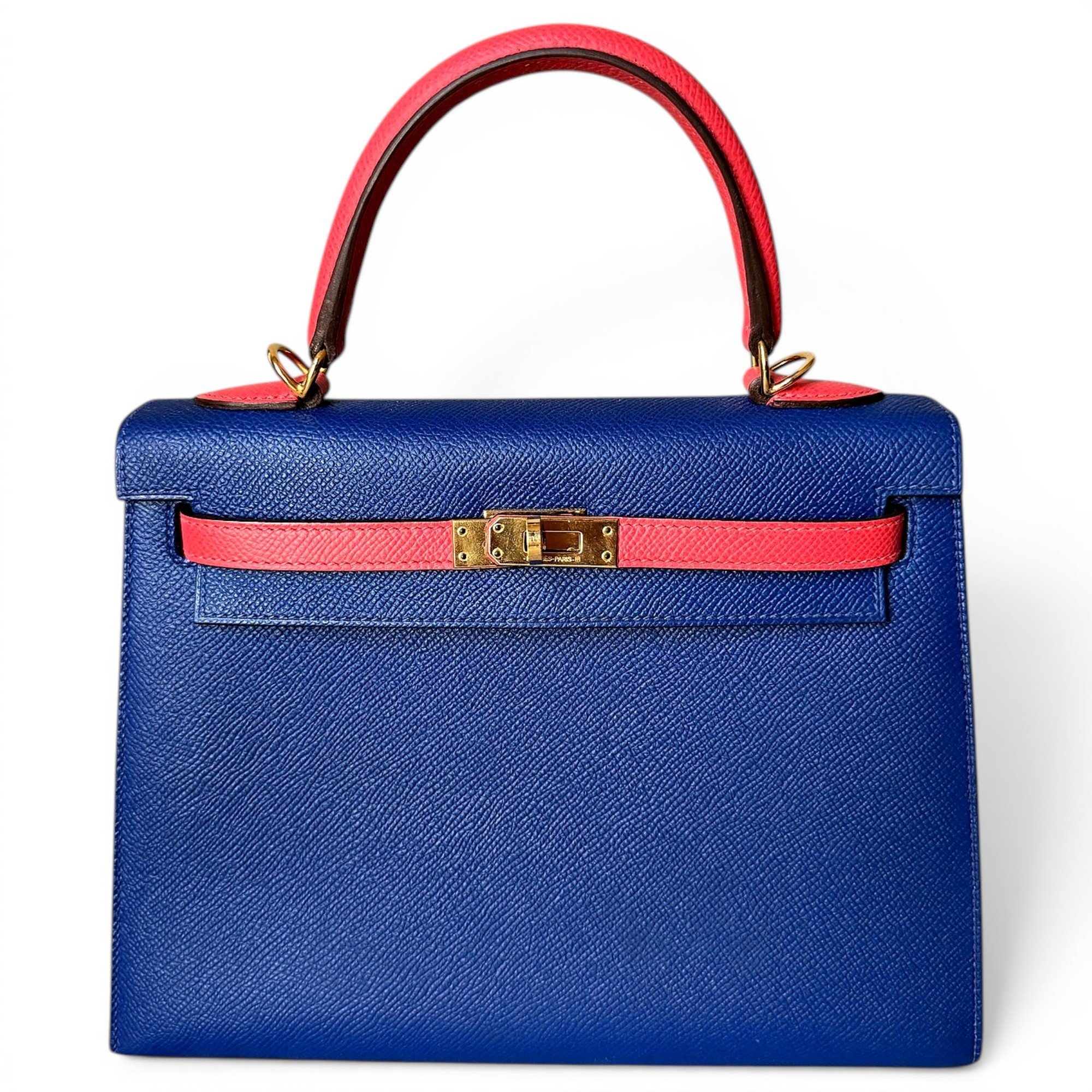Kelly 25 leather handbag