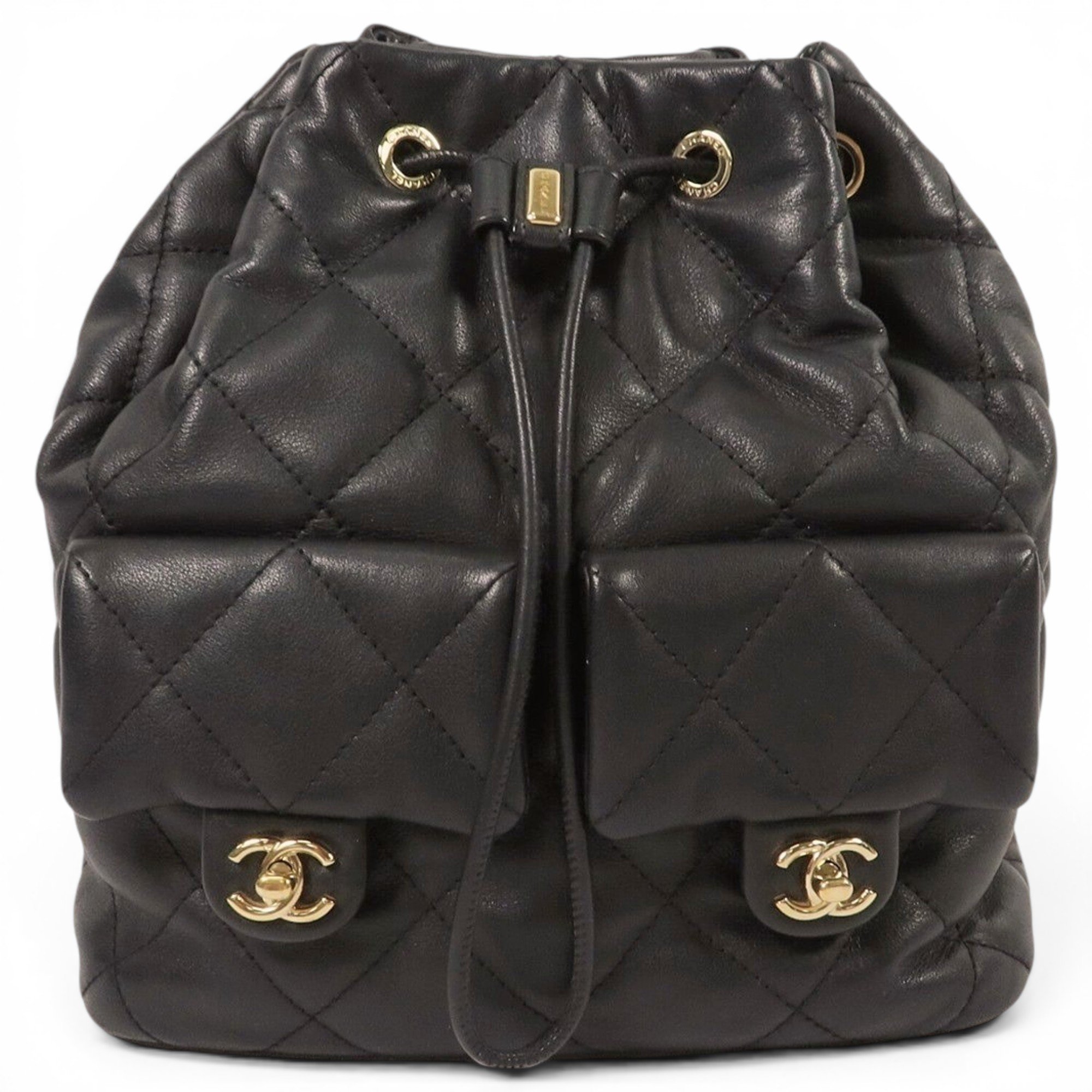 Chanel 22 leather backpack