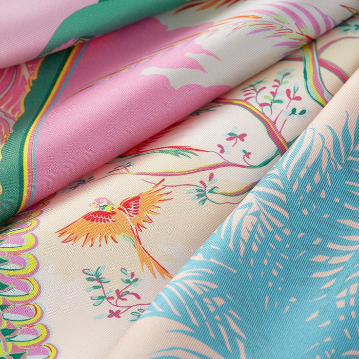 Aloha Double Face Scarf 90