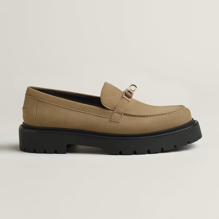 Beige Sable Mocasines Icône