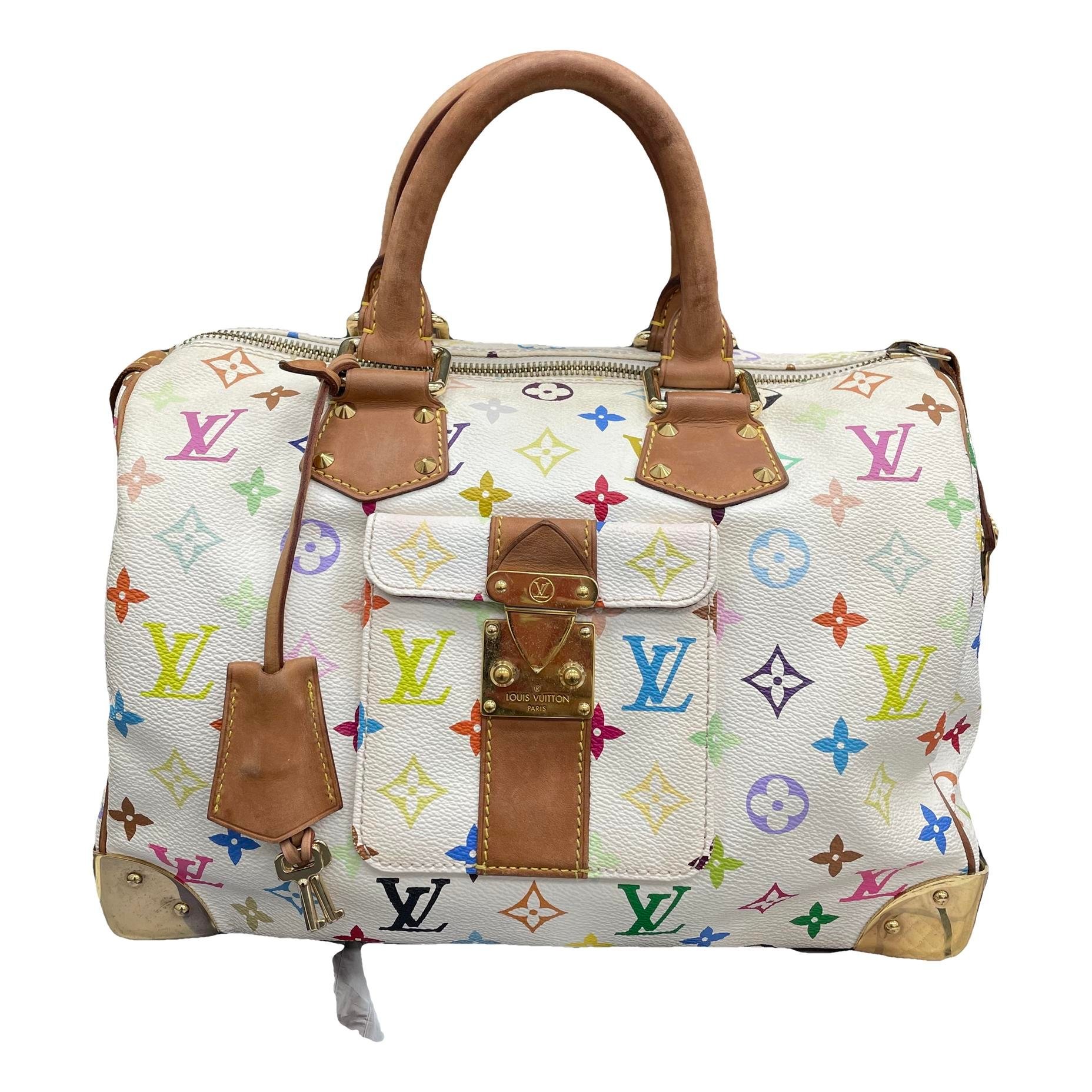 Speedy leather handbag