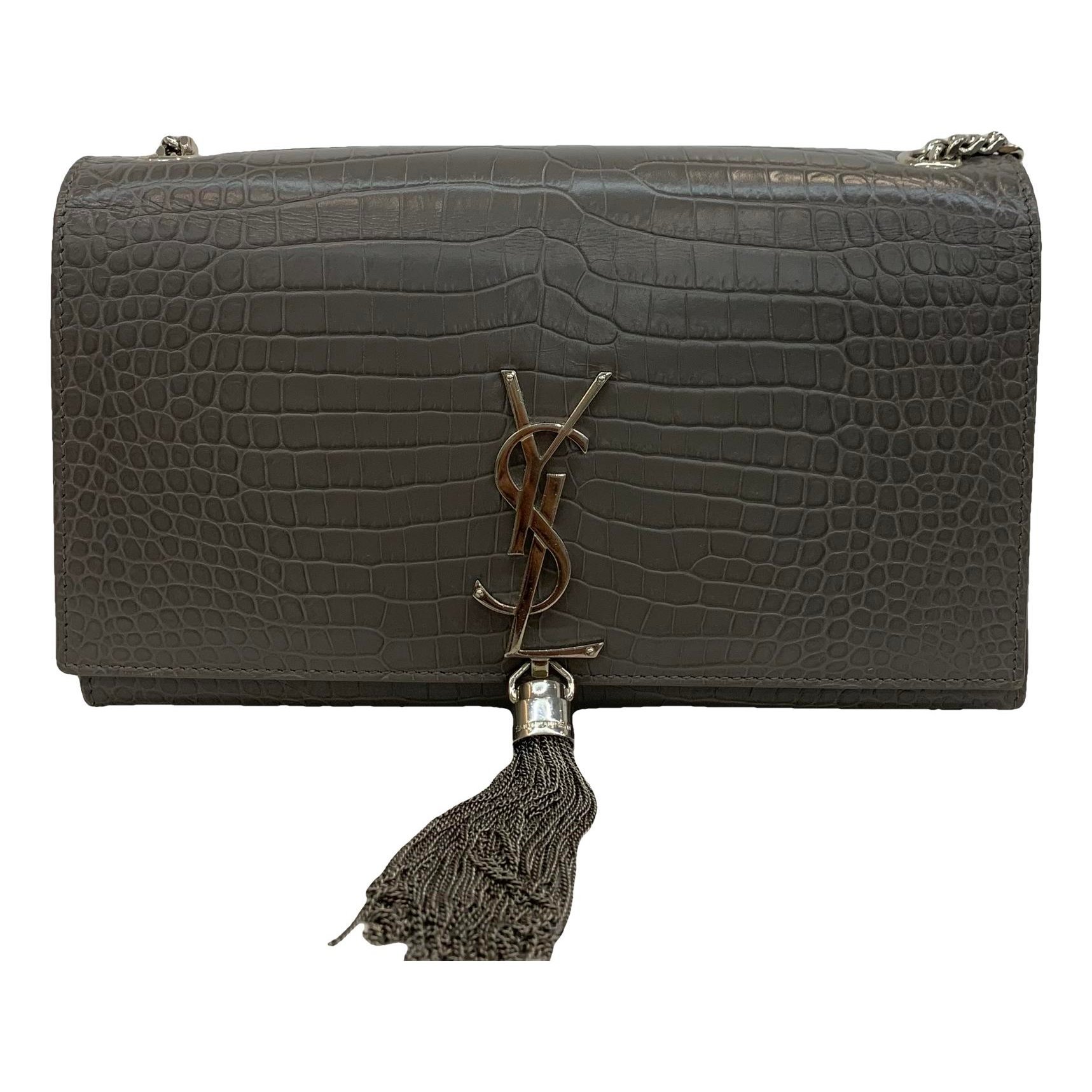 Pompom Kate leather crossbody bag