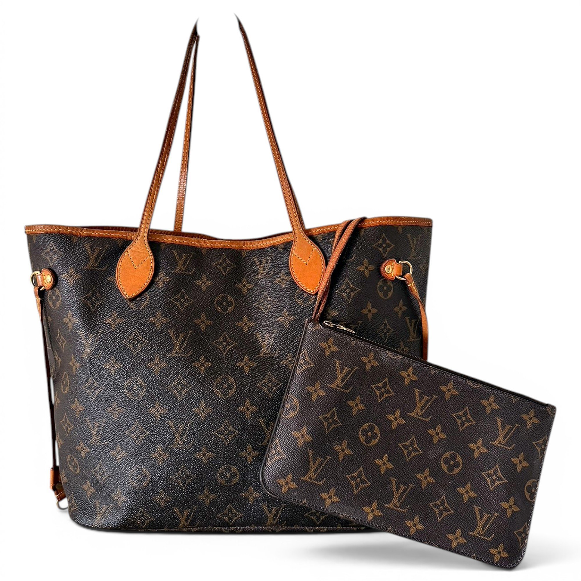 Neverfull leather tote