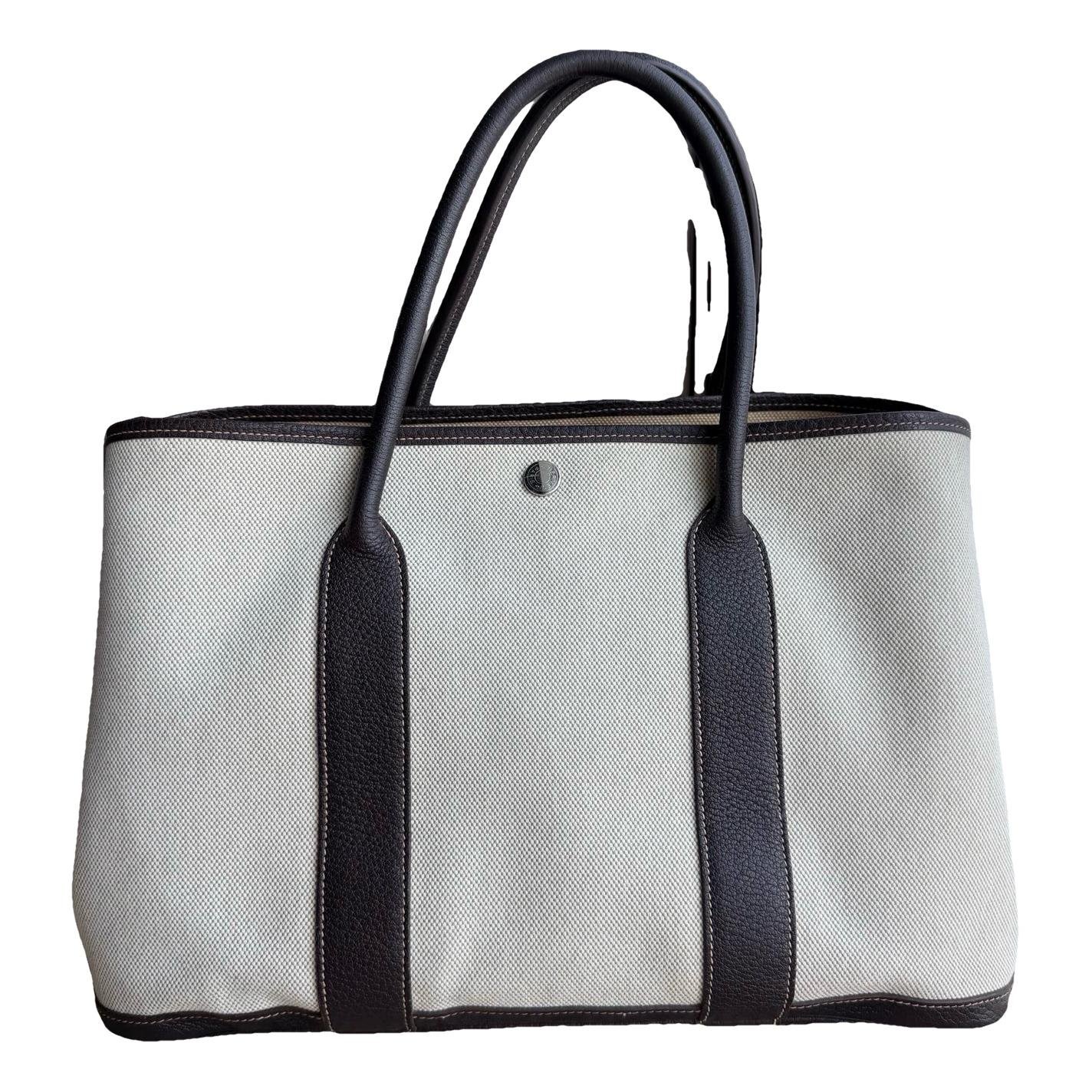 Garden Party leather handbag