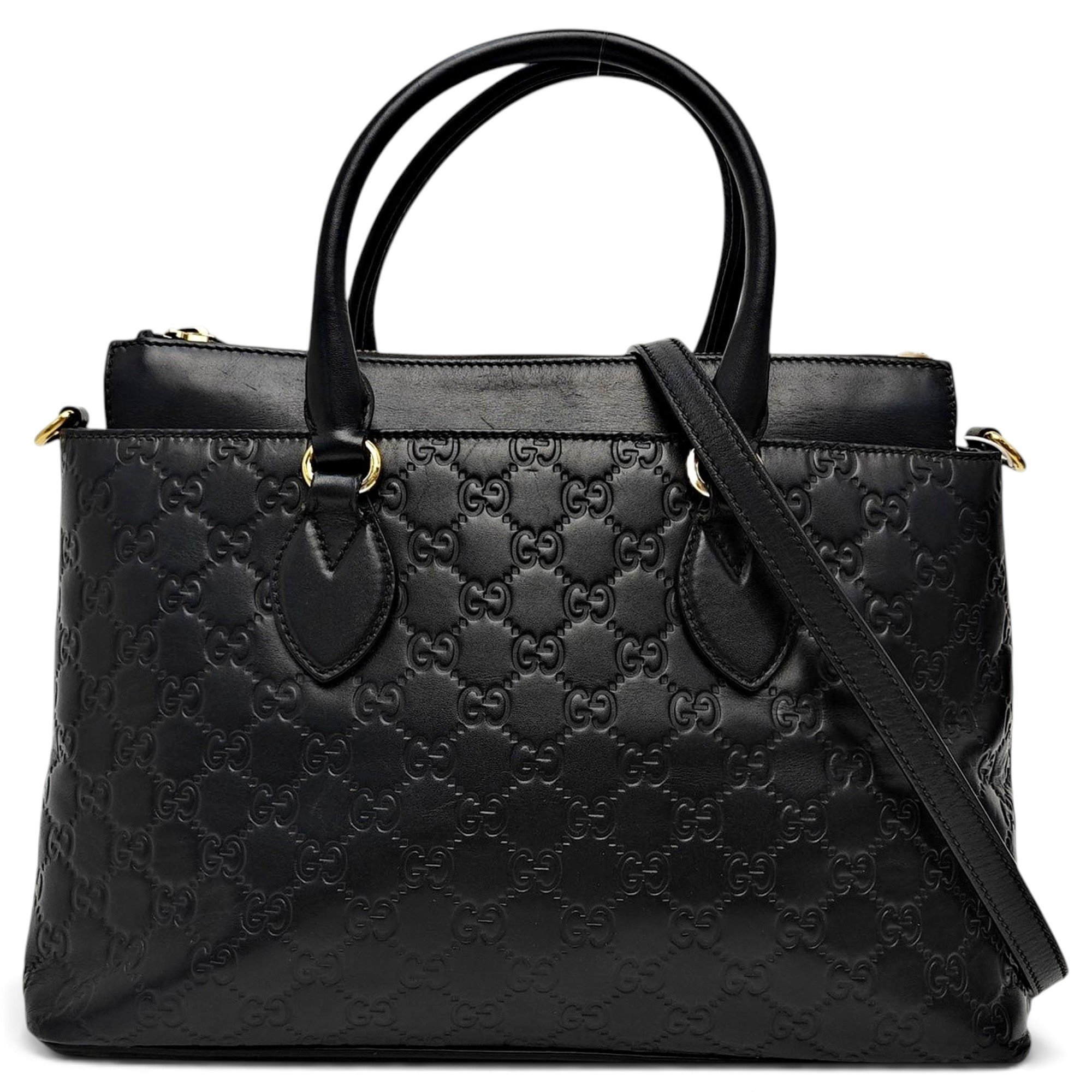 Leather handbag