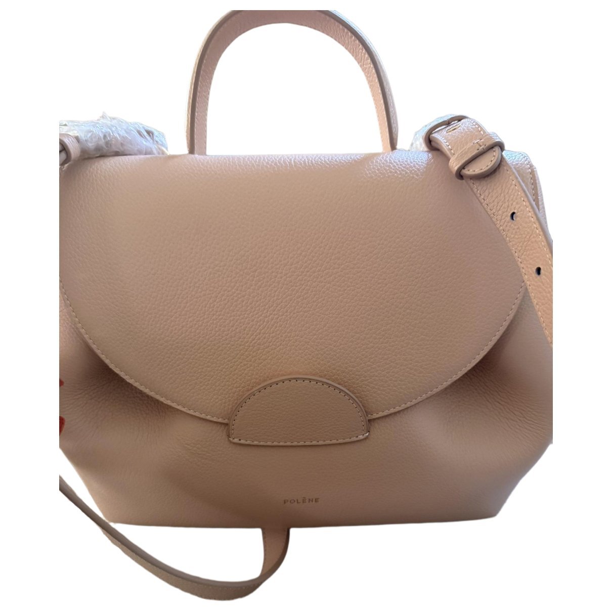 Polene Numéro un leather crossbody bag