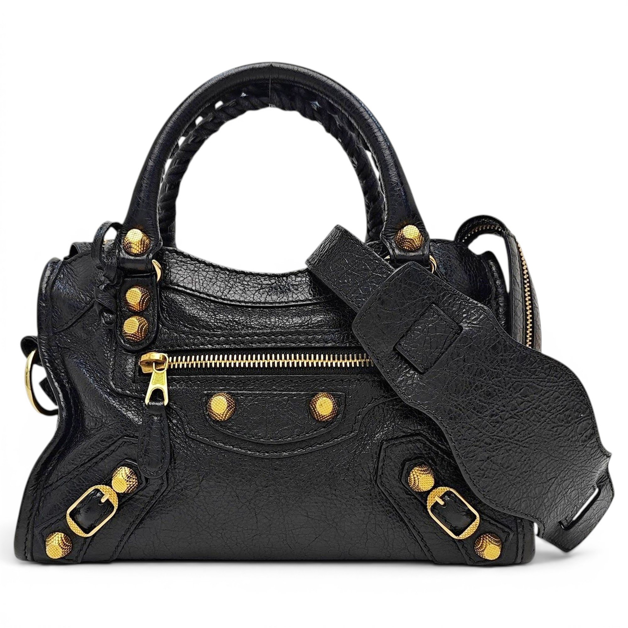 Leather handbag