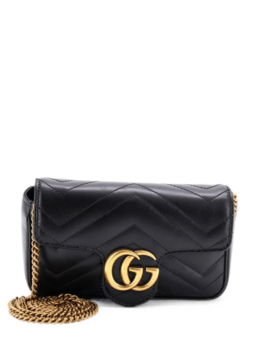 GG Marmont Flap Bag Matelasse Leather Super Mini crossbody bag