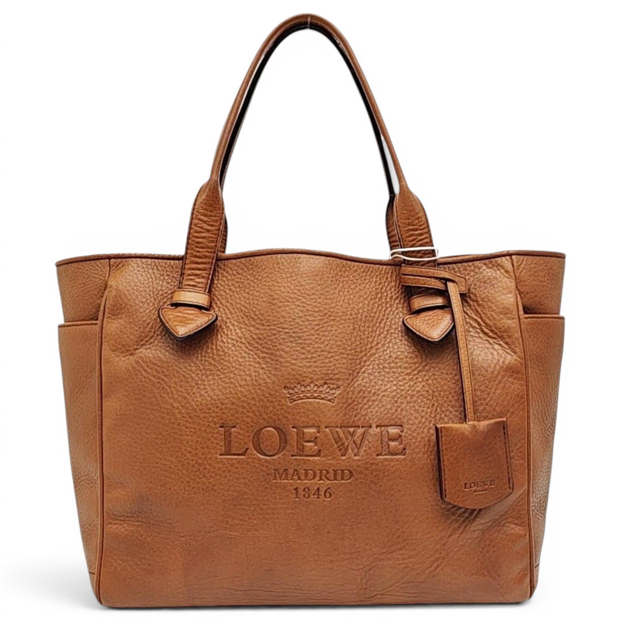 Leather handbag