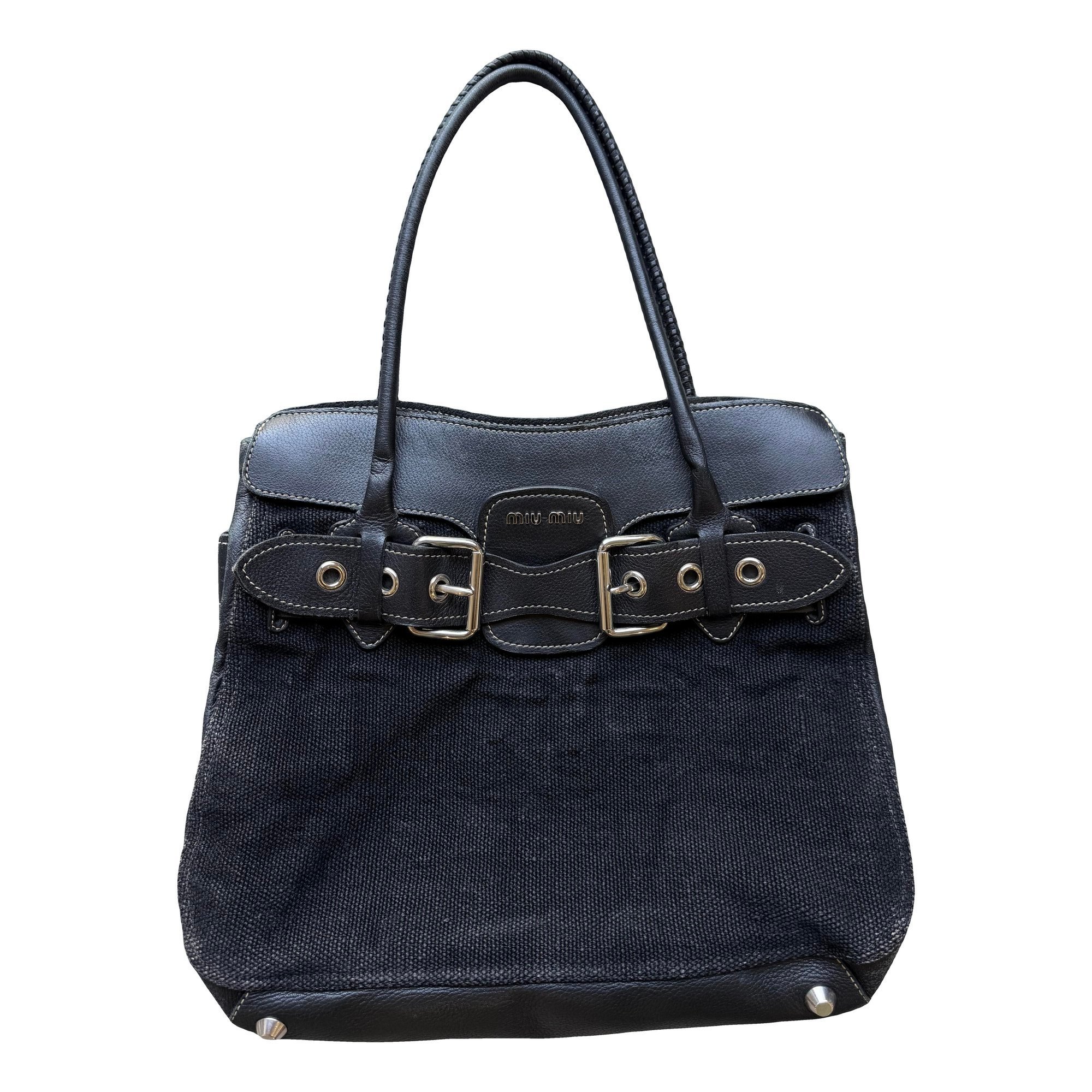 Linen handbag