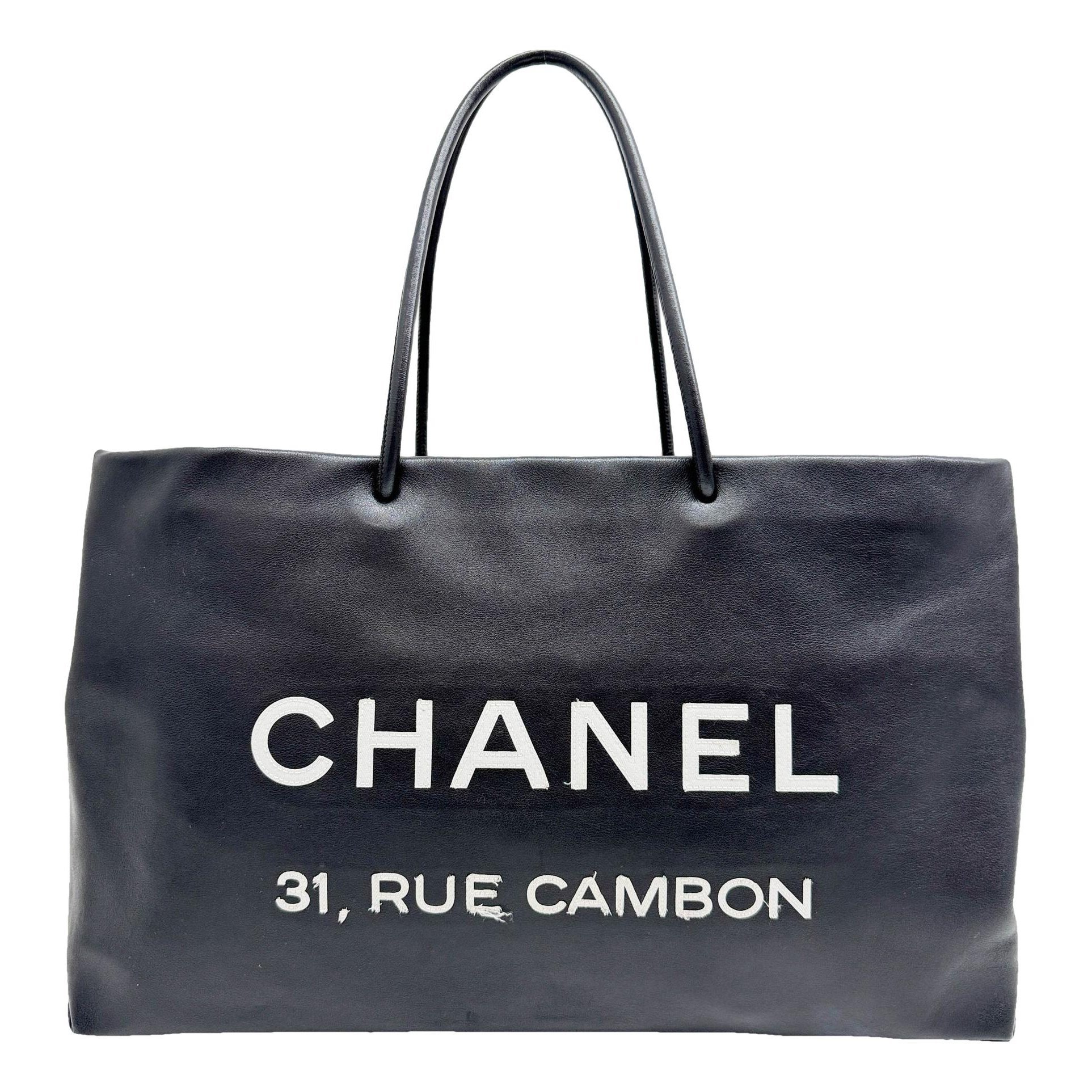 Leather tote