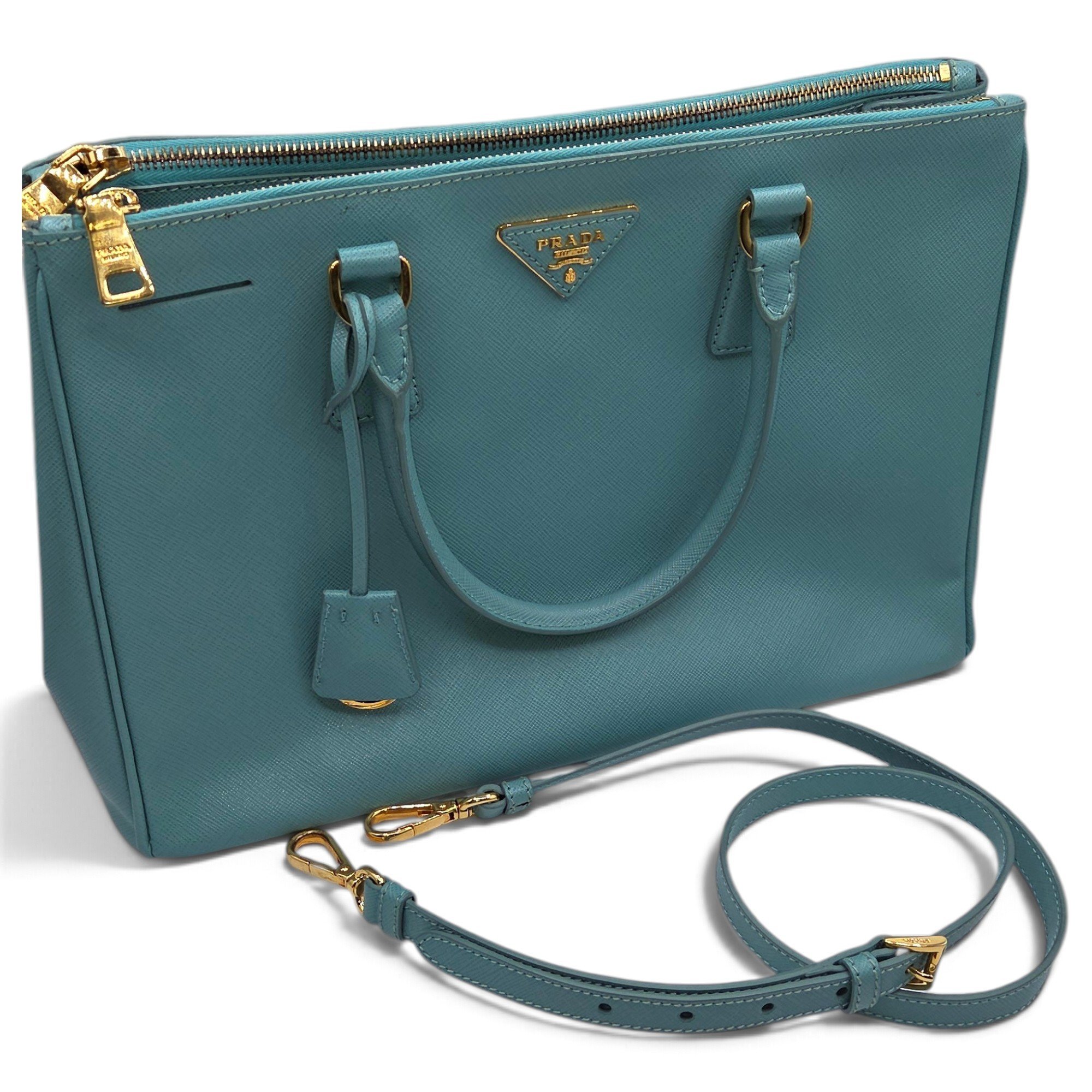 Galleria leather tote