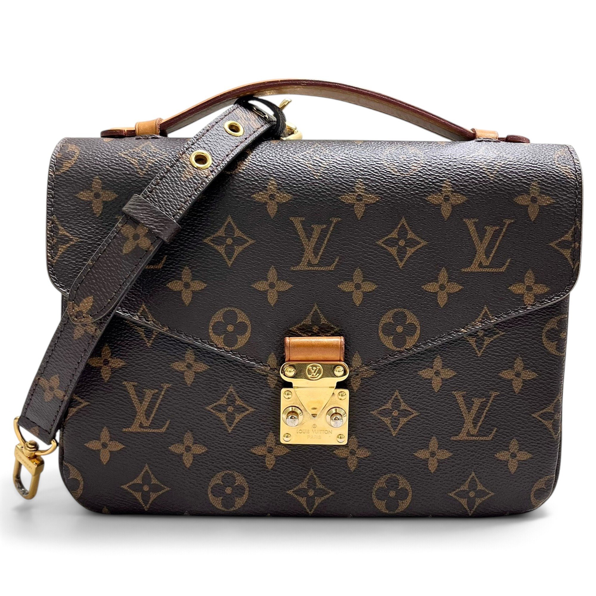 Metis leather handbag