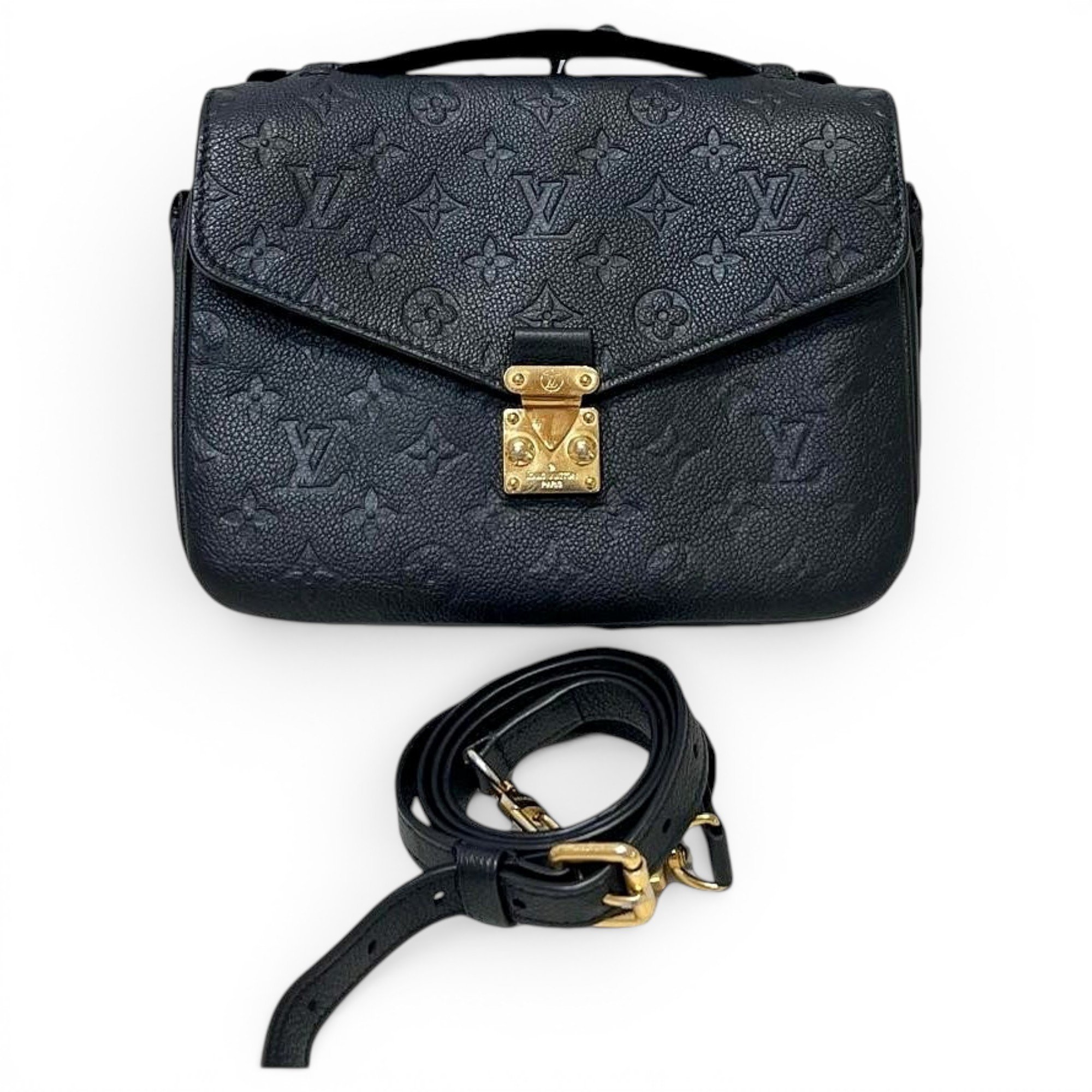 Metis leather handbag
