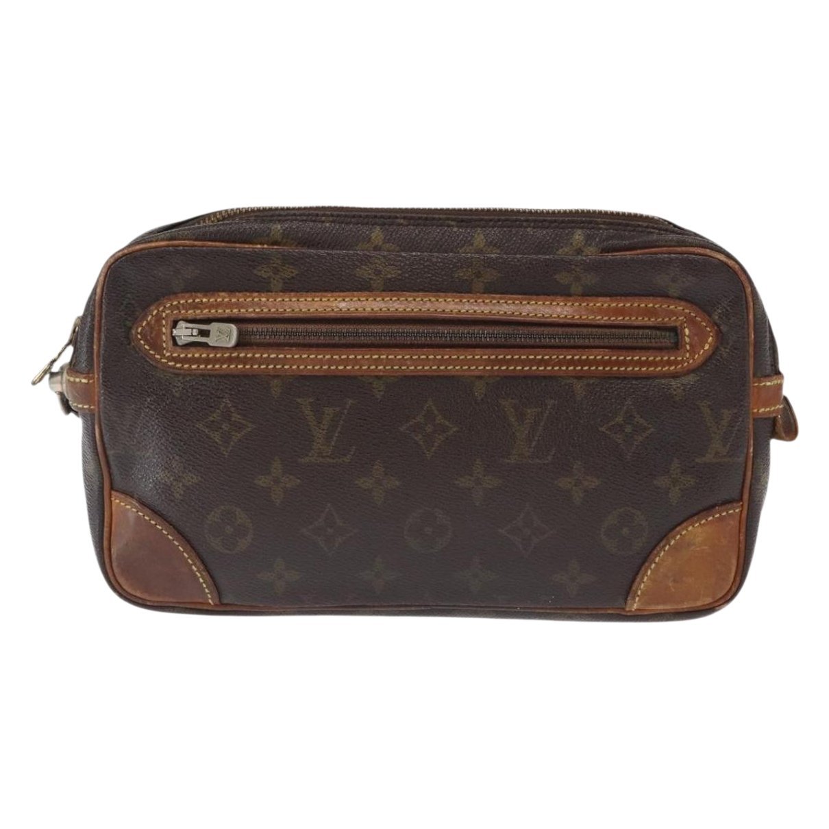 Marly Dragonne leather clutch bag