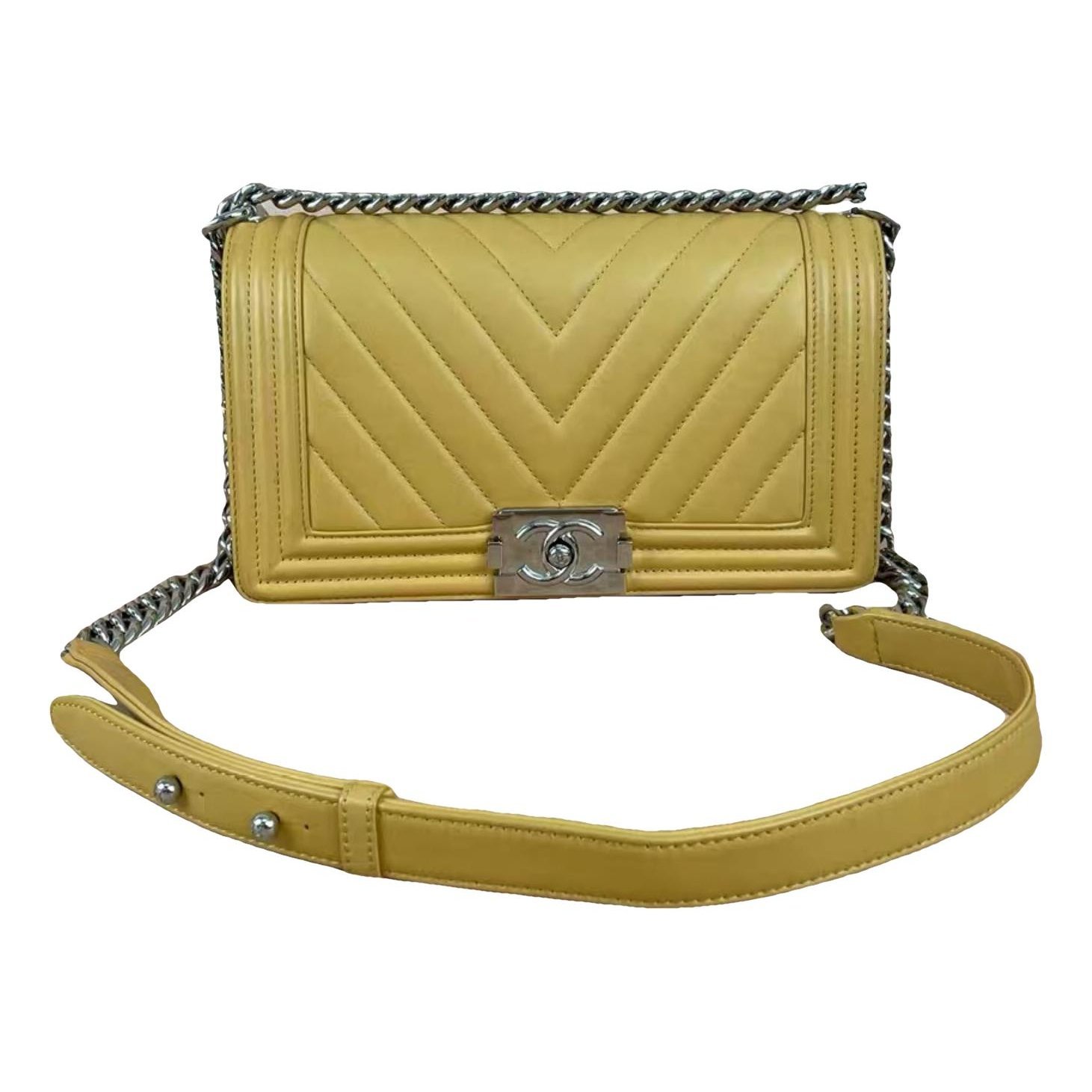 Boy leather crossbody bag