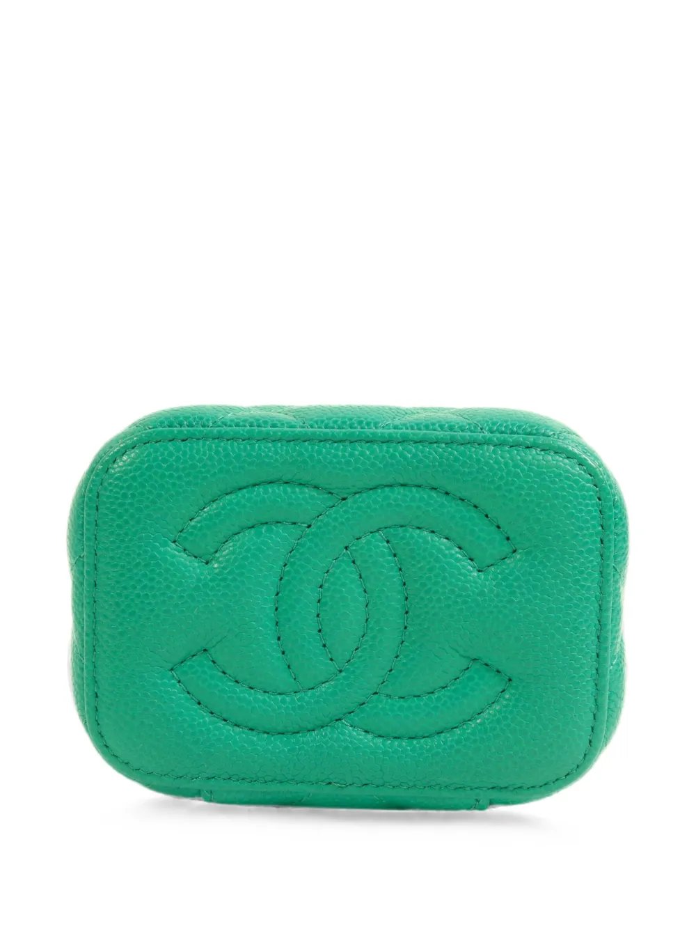 CC vanity case shoulder bag