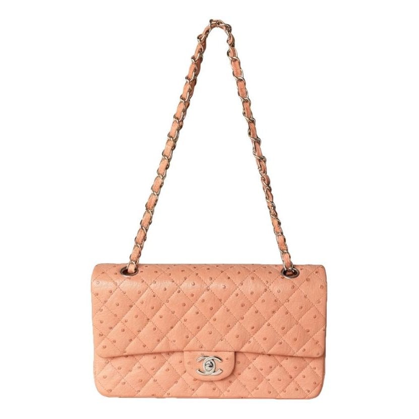 Timeless/Classique ostrich handbag