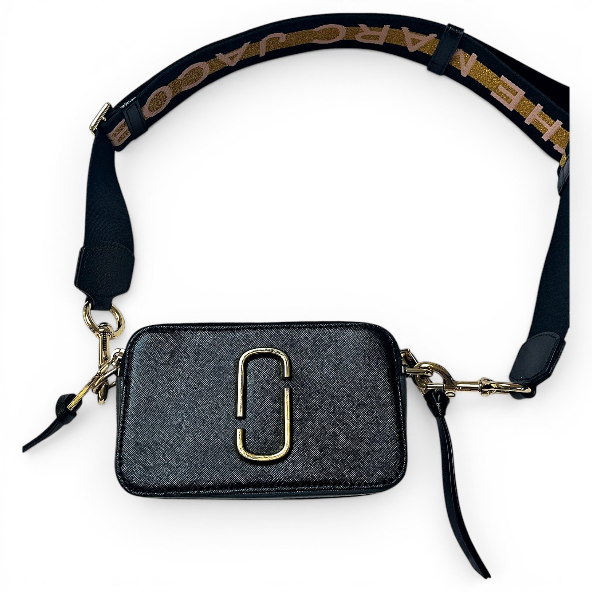 Snapshot leather crossbody bag