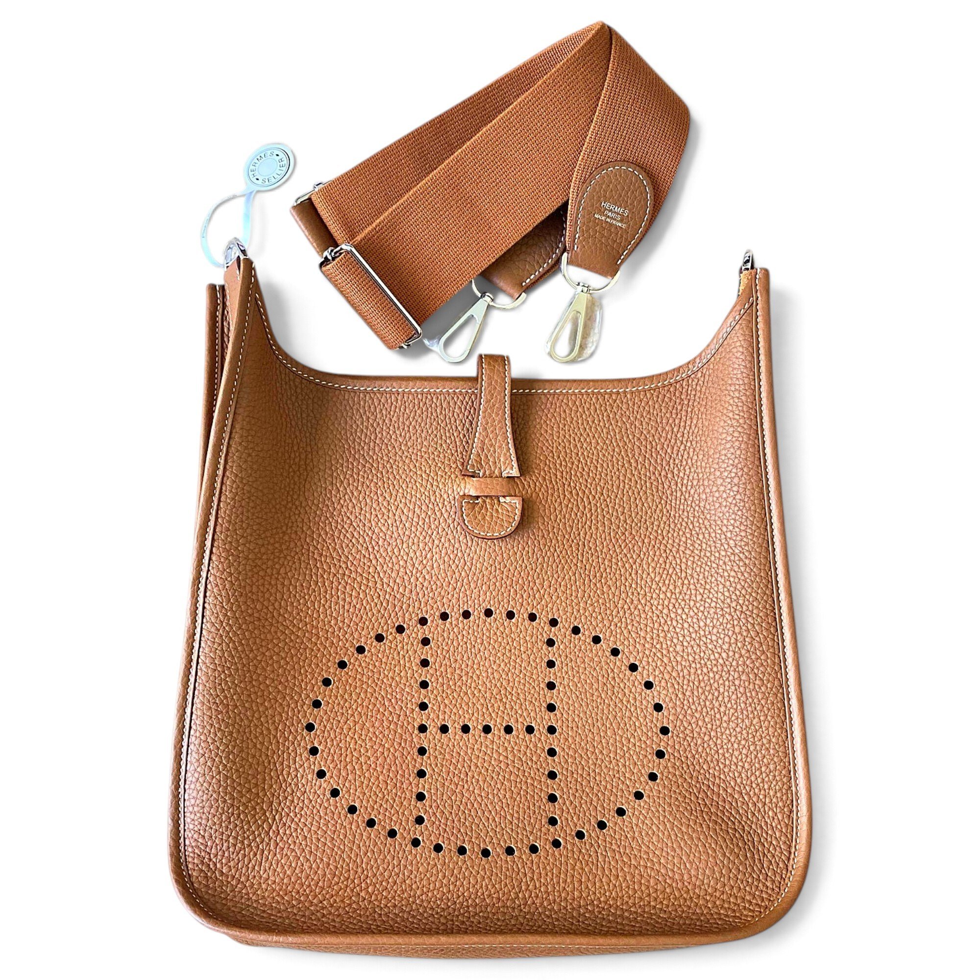 Evelyne leather crossbody bag
