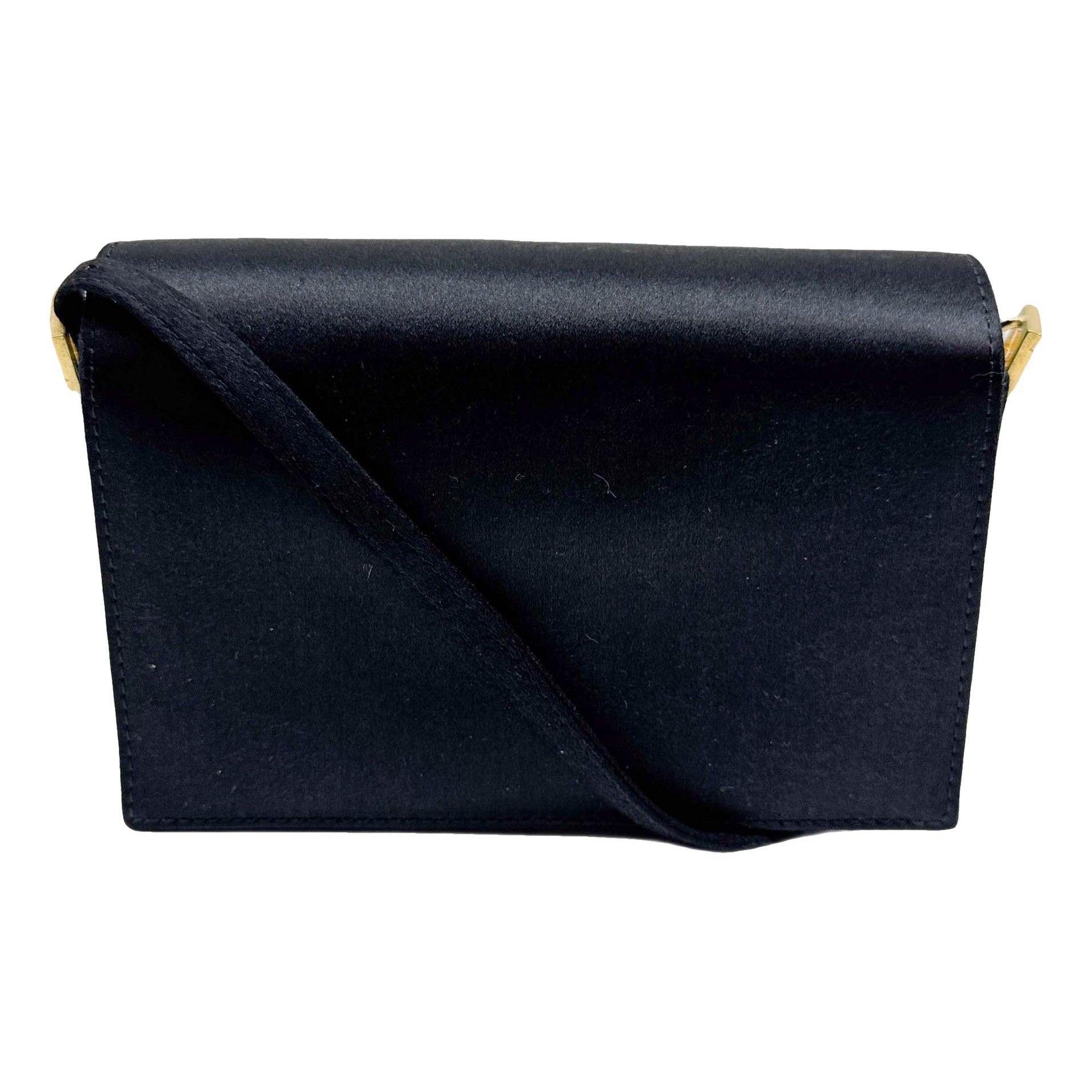 Silk crossbody bag