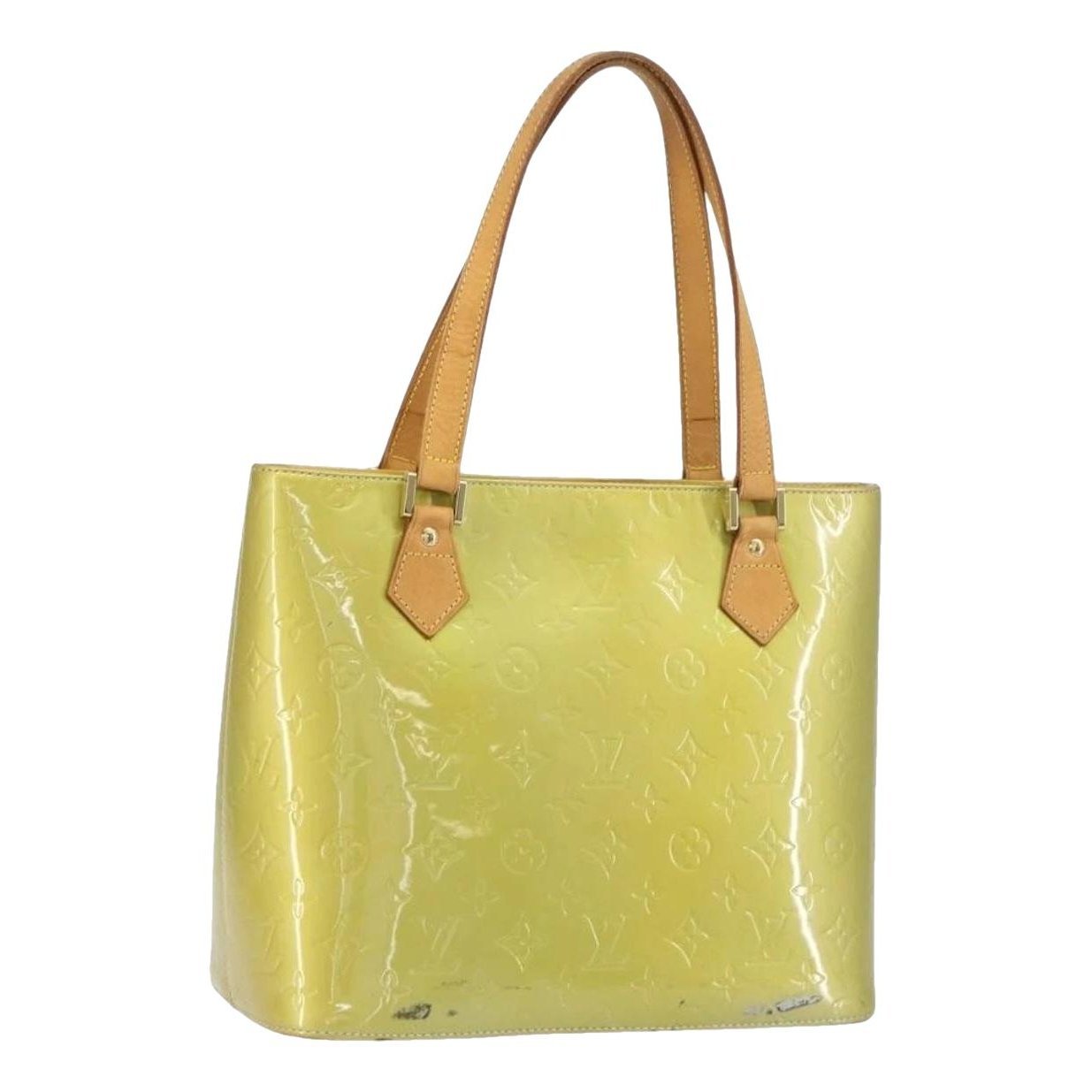 Houston patent leather handbag