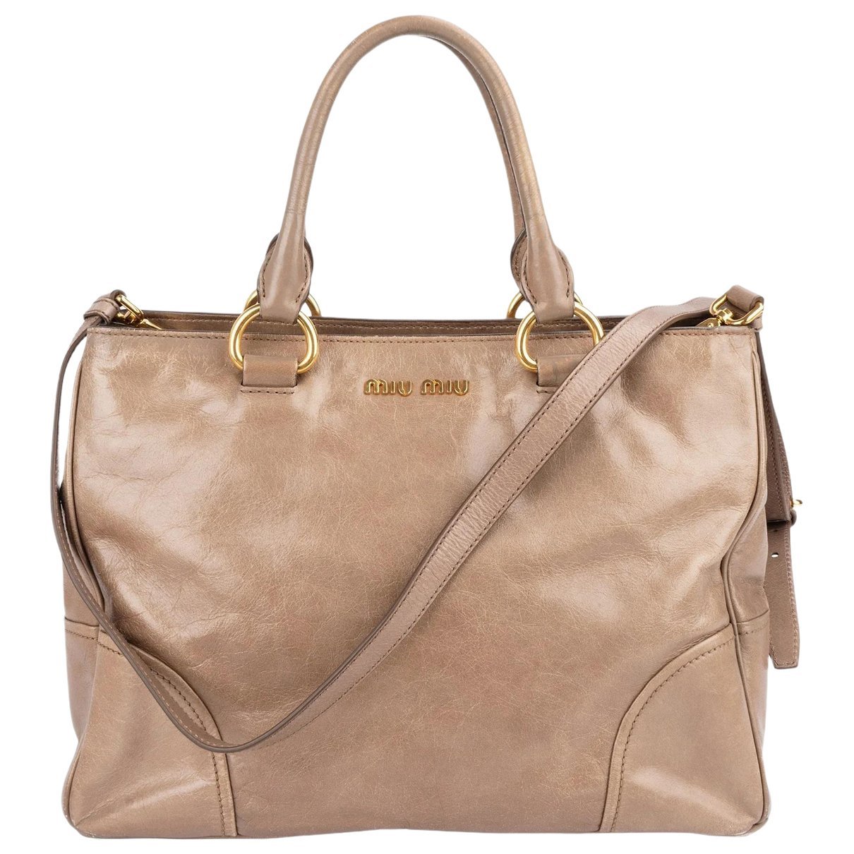 Vitello leather tote
