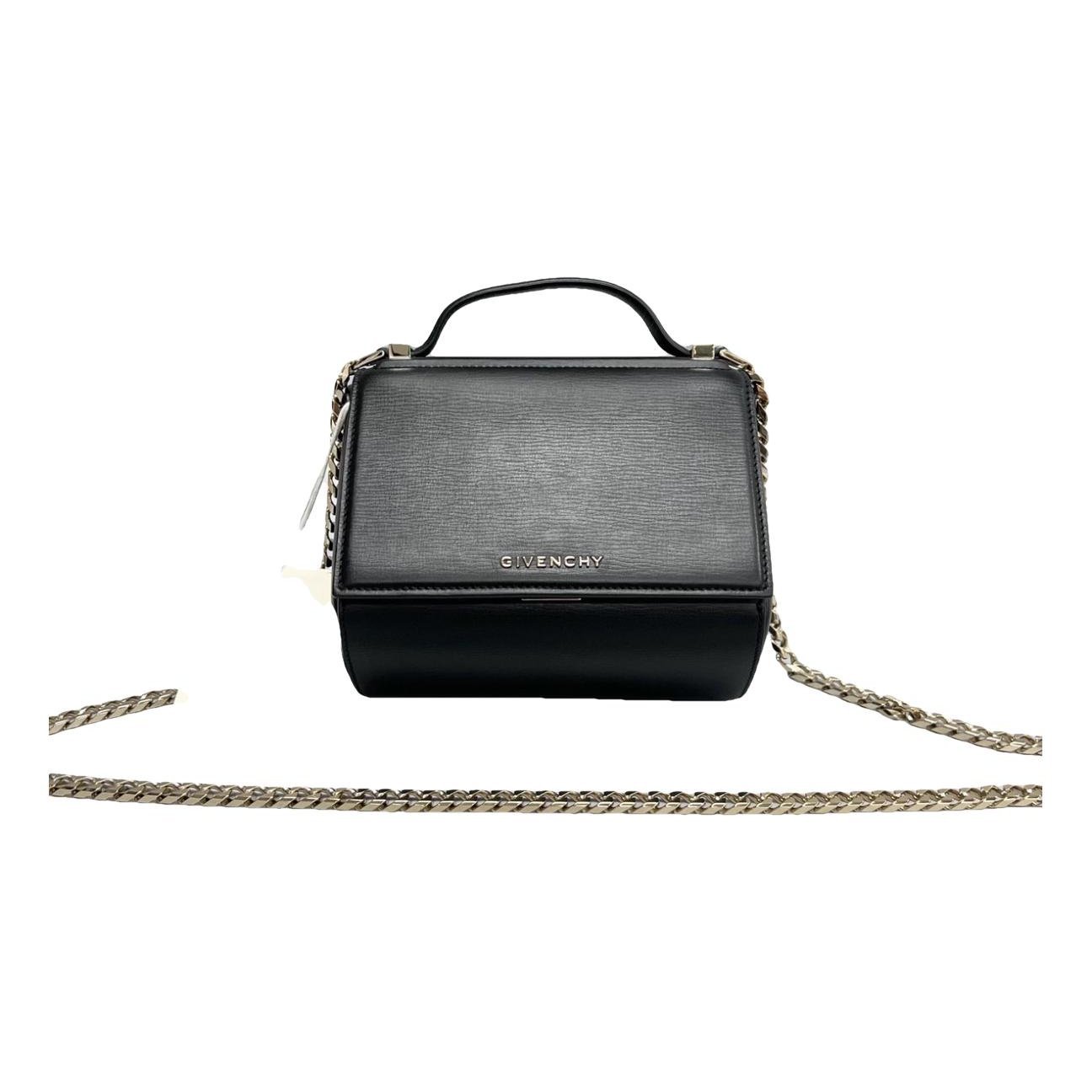 Pandora Box leather crossbody bag