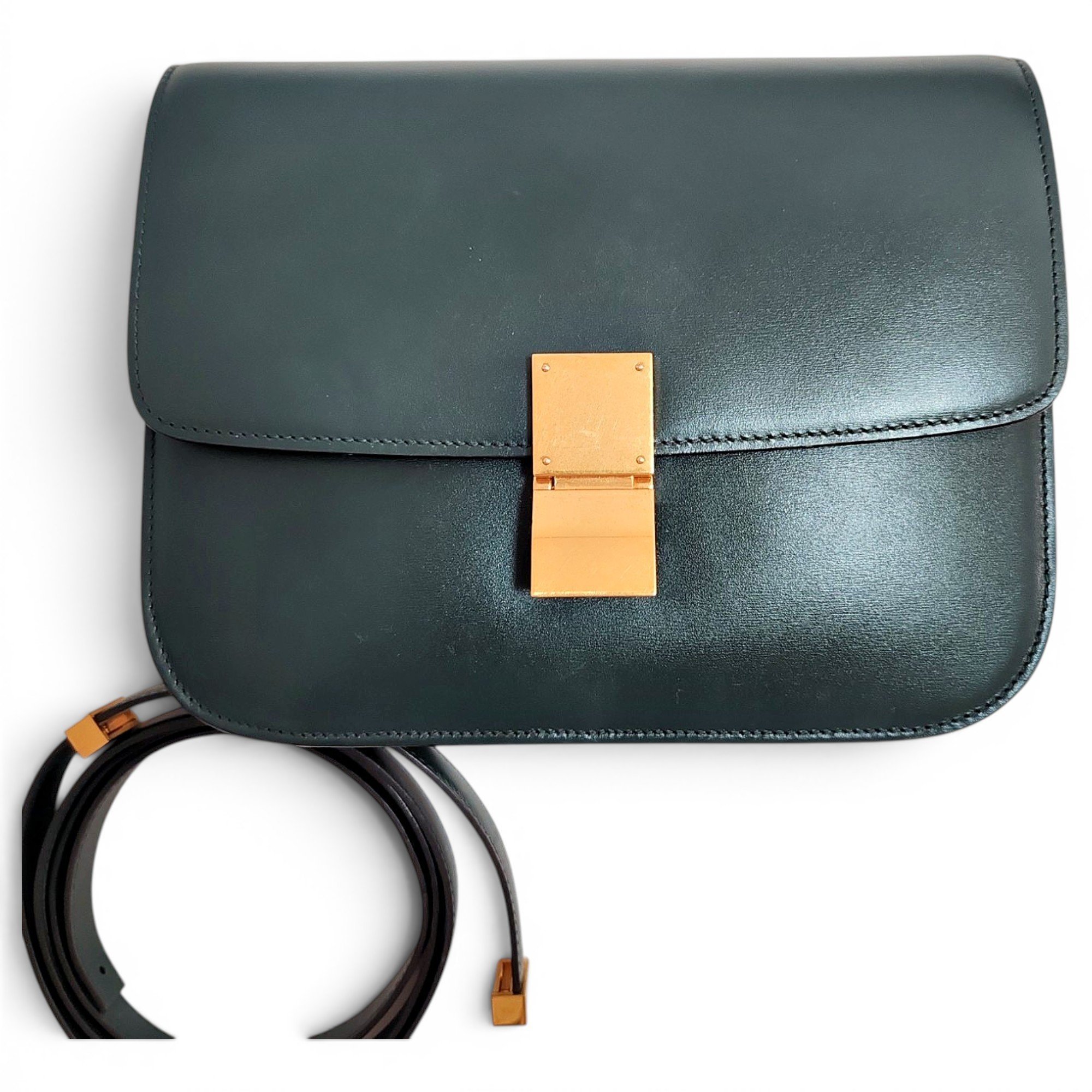 Classic leather handbag