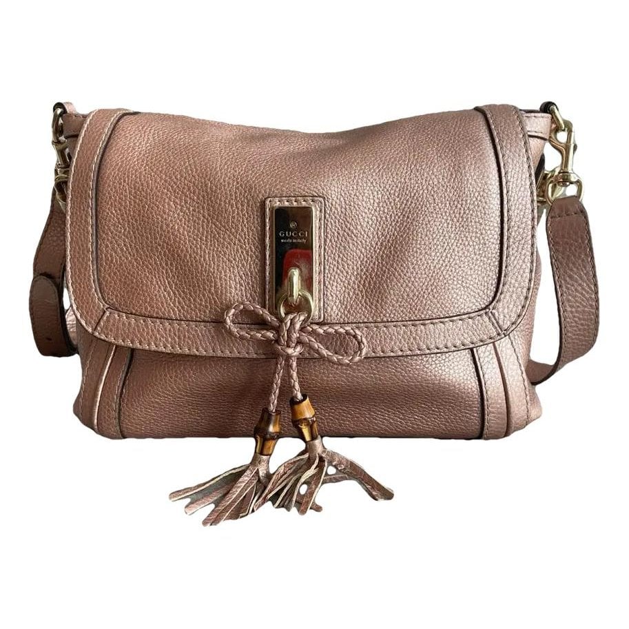 Snaffle Bit leather crossbody bag