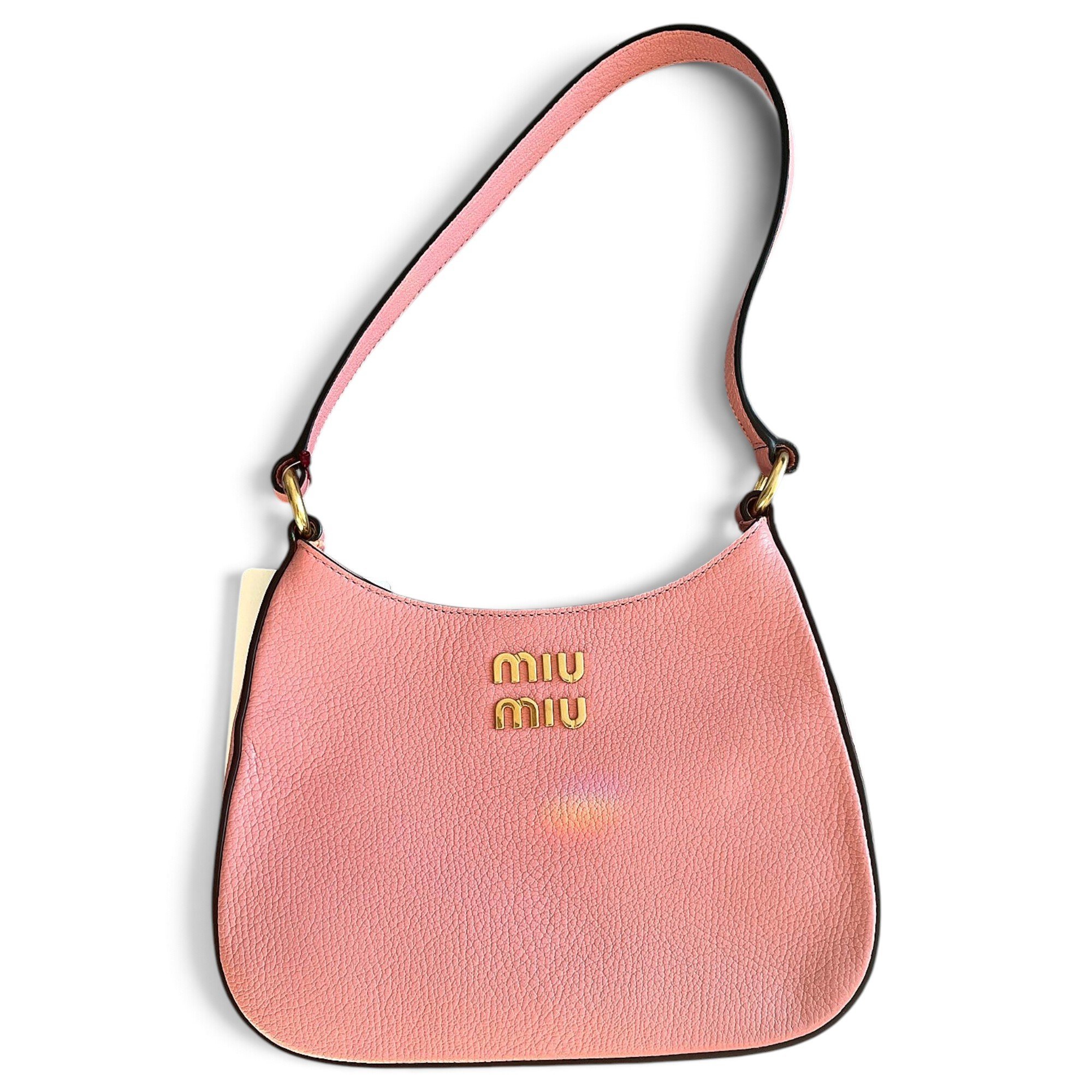 Madras leather handbag