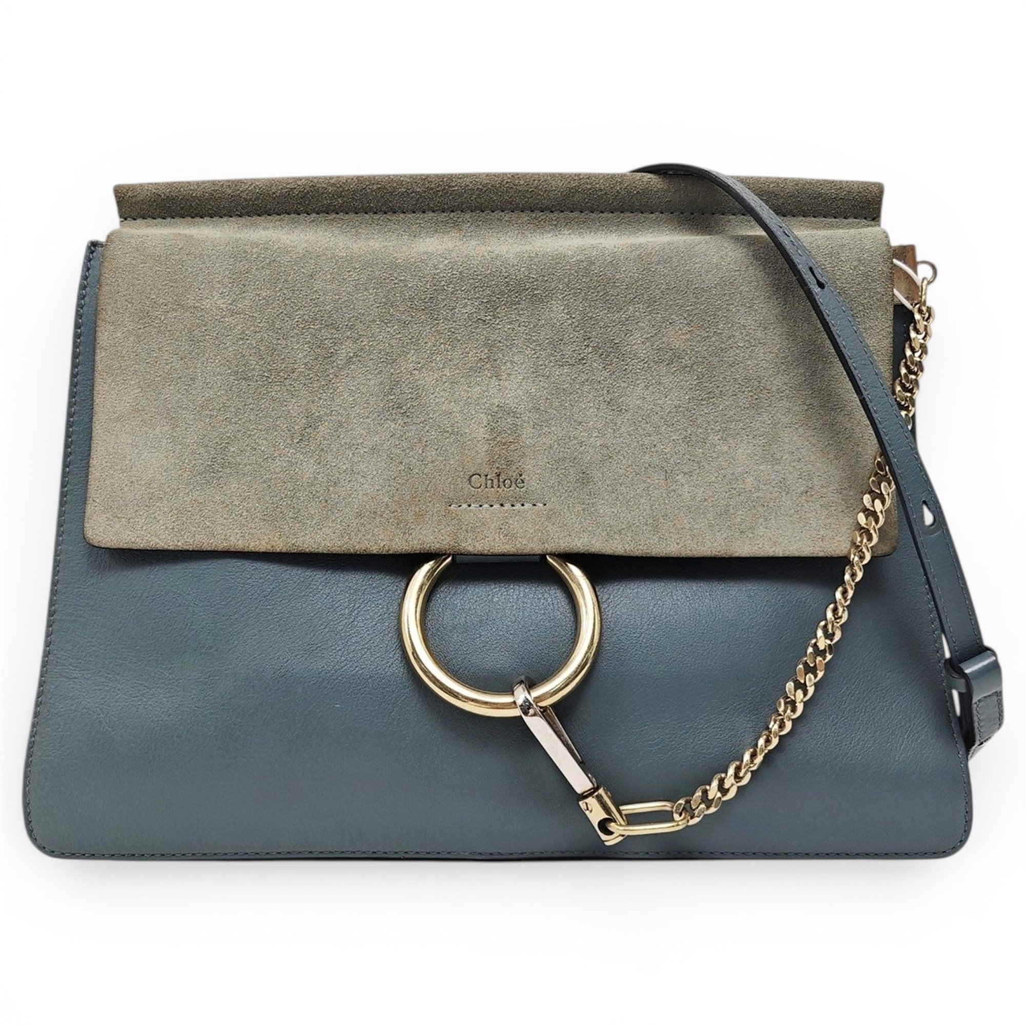 Faye leather handbag